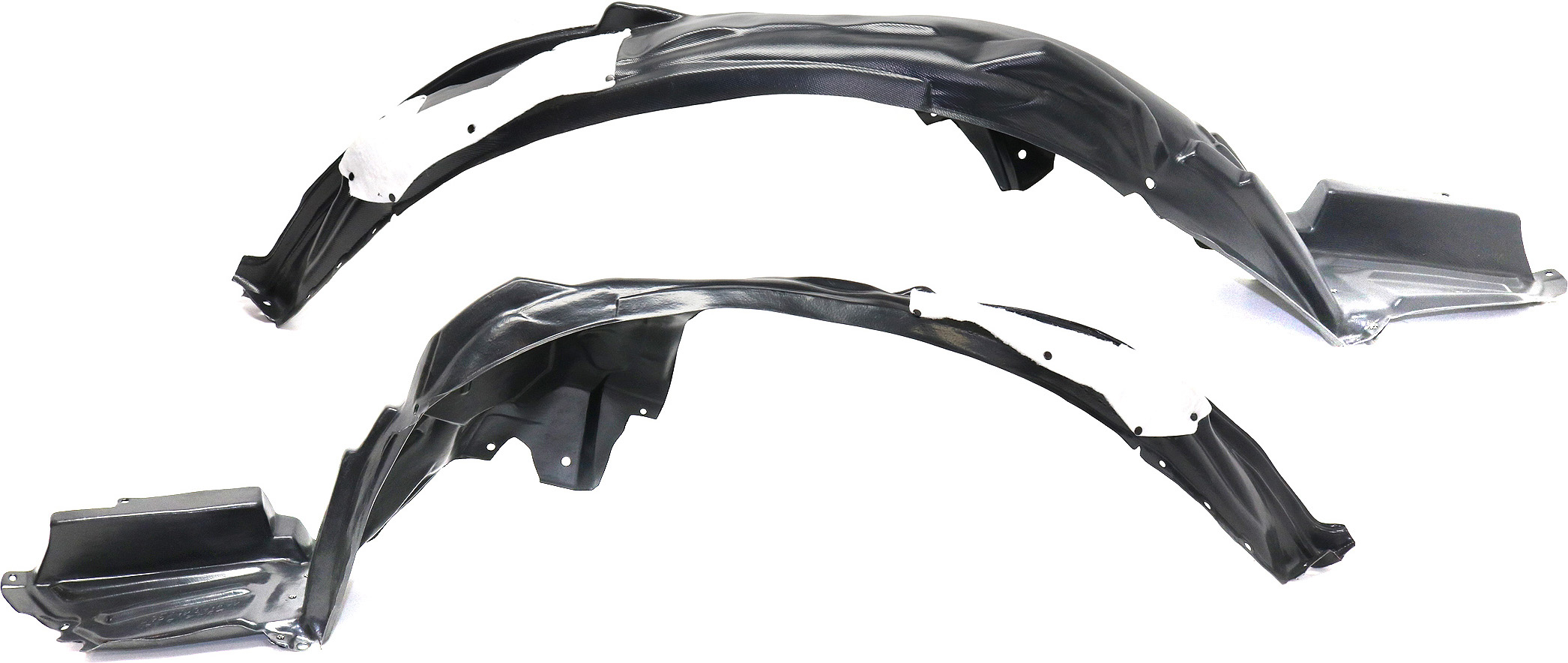 AM IMPREZA 15-16 FRONT FENDER LINER RH AND LH w Insulation Foam Sedan Wagon SKU SET REPS222185 Partslink SU1249126 SU1248126 OEM 59110FJ080-59110FJ090