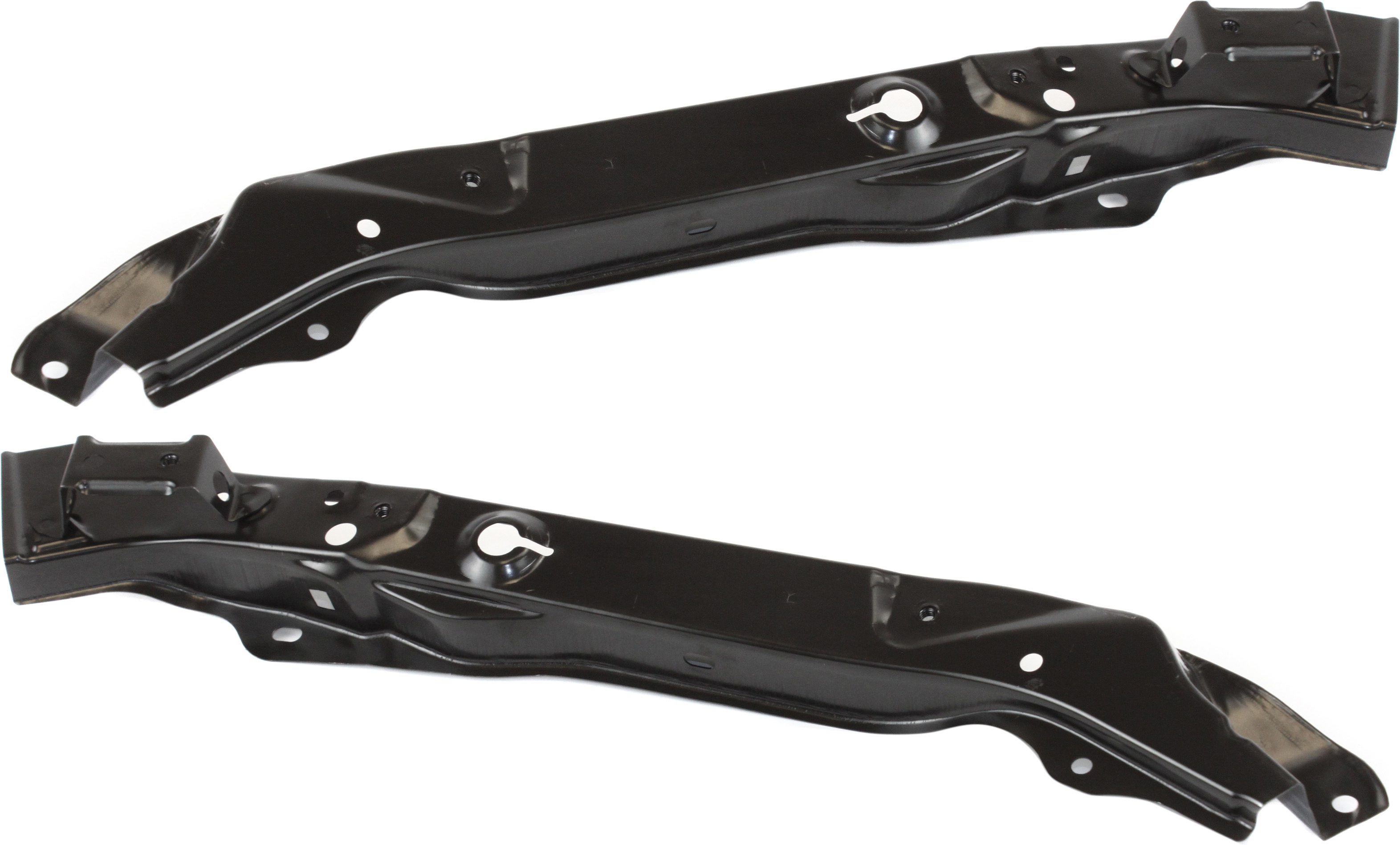 AM SX4-07-13 RADIATOR SUPPORT UPPER RH AND LH Tie Bar Steel SKU SET REPS250309 Partslink SZ1225152 SZ1225153 OEM 5825080J10-5826080J01