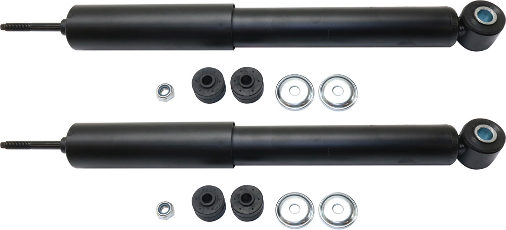 AM SAAB 45360-03-06 REAR SHOCK RH AND LH Gas Charged Twin tube Set of 2 SKU SET REPS280307-2 OEM 12776261-12776252