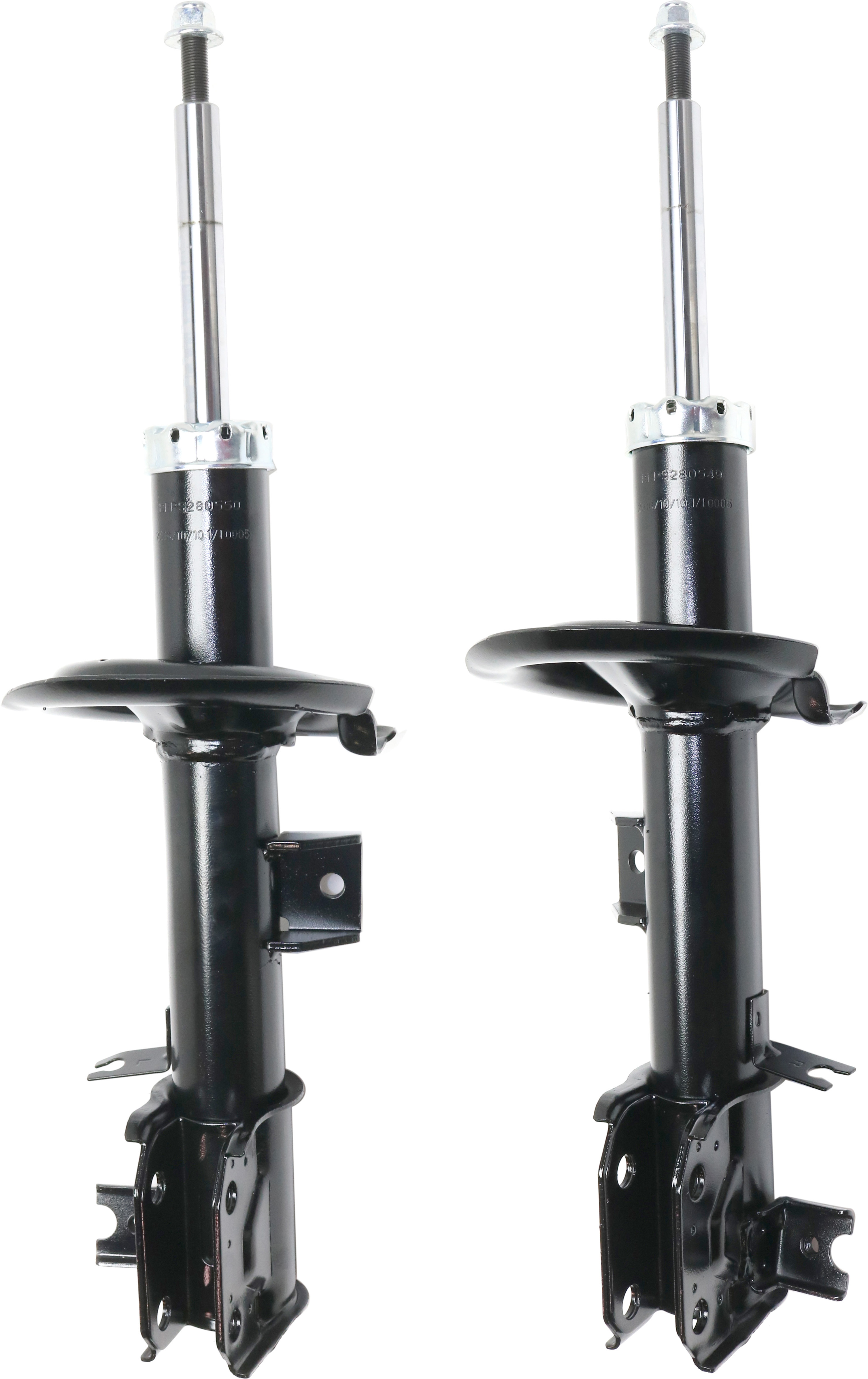 AM SX4-07-13 FRONT BARE STRUT RH AND LH Gas Charged Twin tube Set of 2 SKU SET REPS280549 OEM 4160180J11-4160280J11