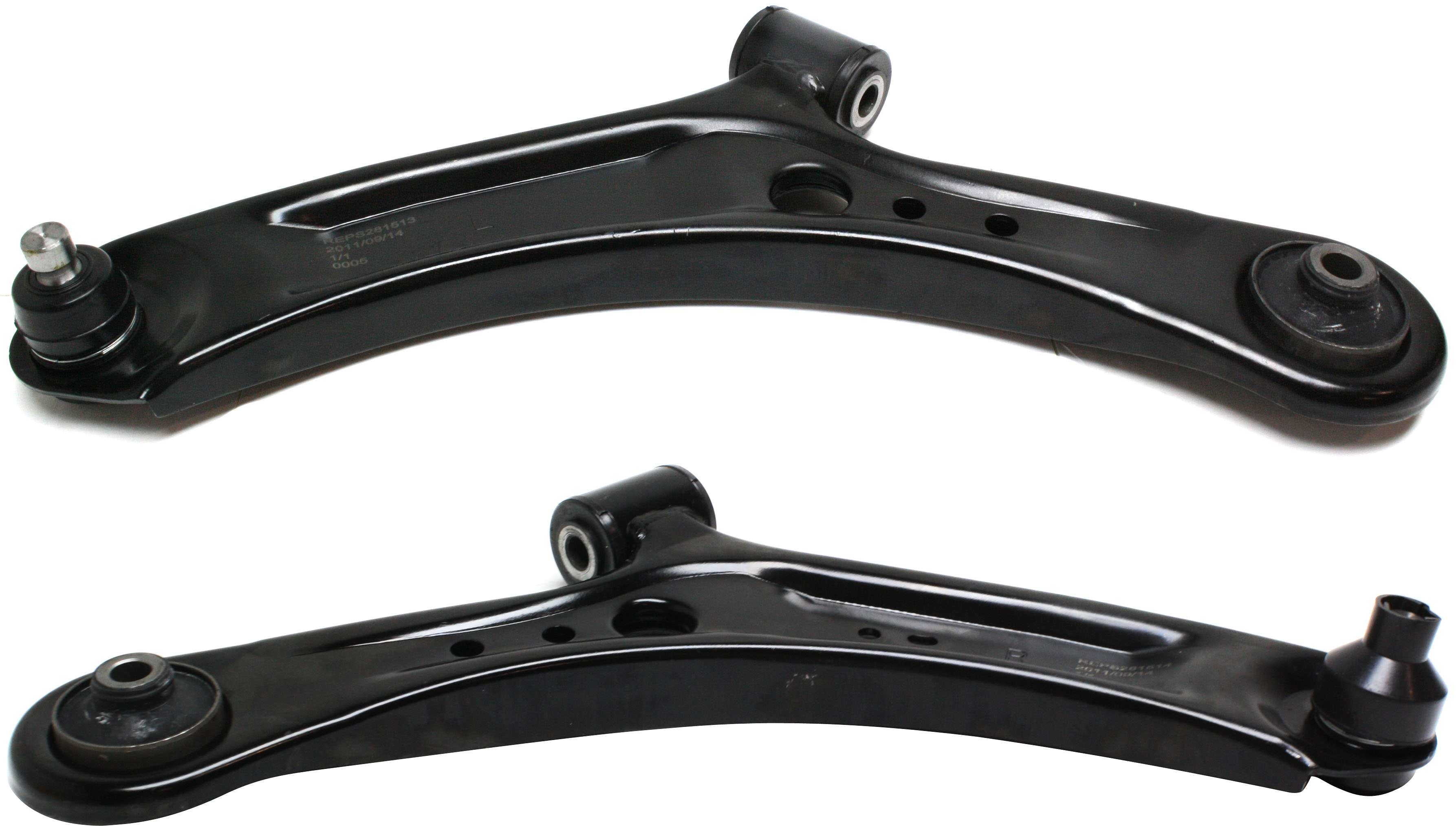 AM SX4-07-13 SX4 CROSSOVER 12-12 FRONT CONTROL ARM RH AND LH Lower With ball joints SKU SET REPS281513 OEM 4520154L20-4520179J00-4520254L