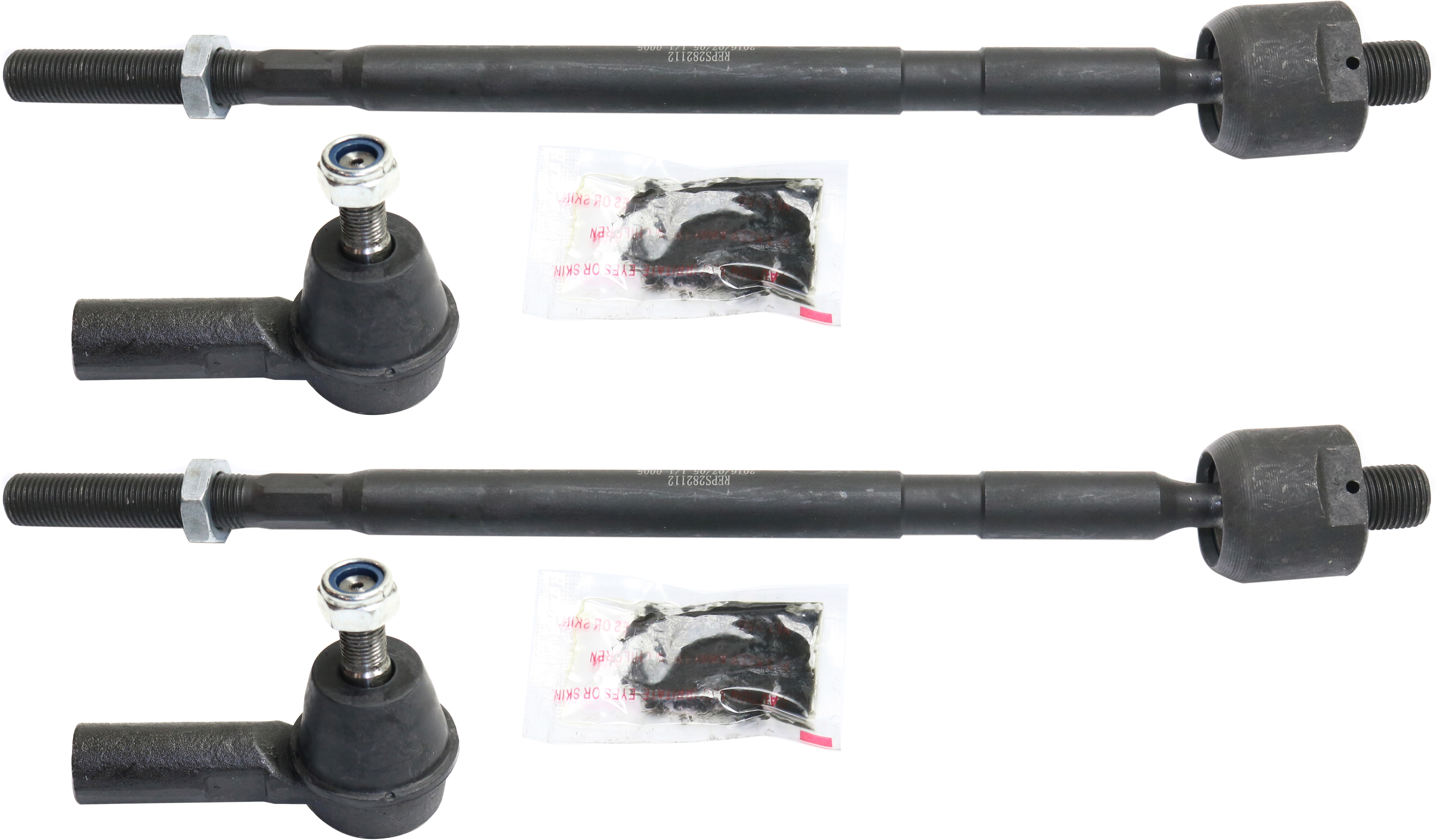AM GRAND VITARA 06-13 FRONT TIE ROD END RH AND LH Inner and Outer SKU SET REPS282112-4 OEM 1015329-2693468-4012131-45A113