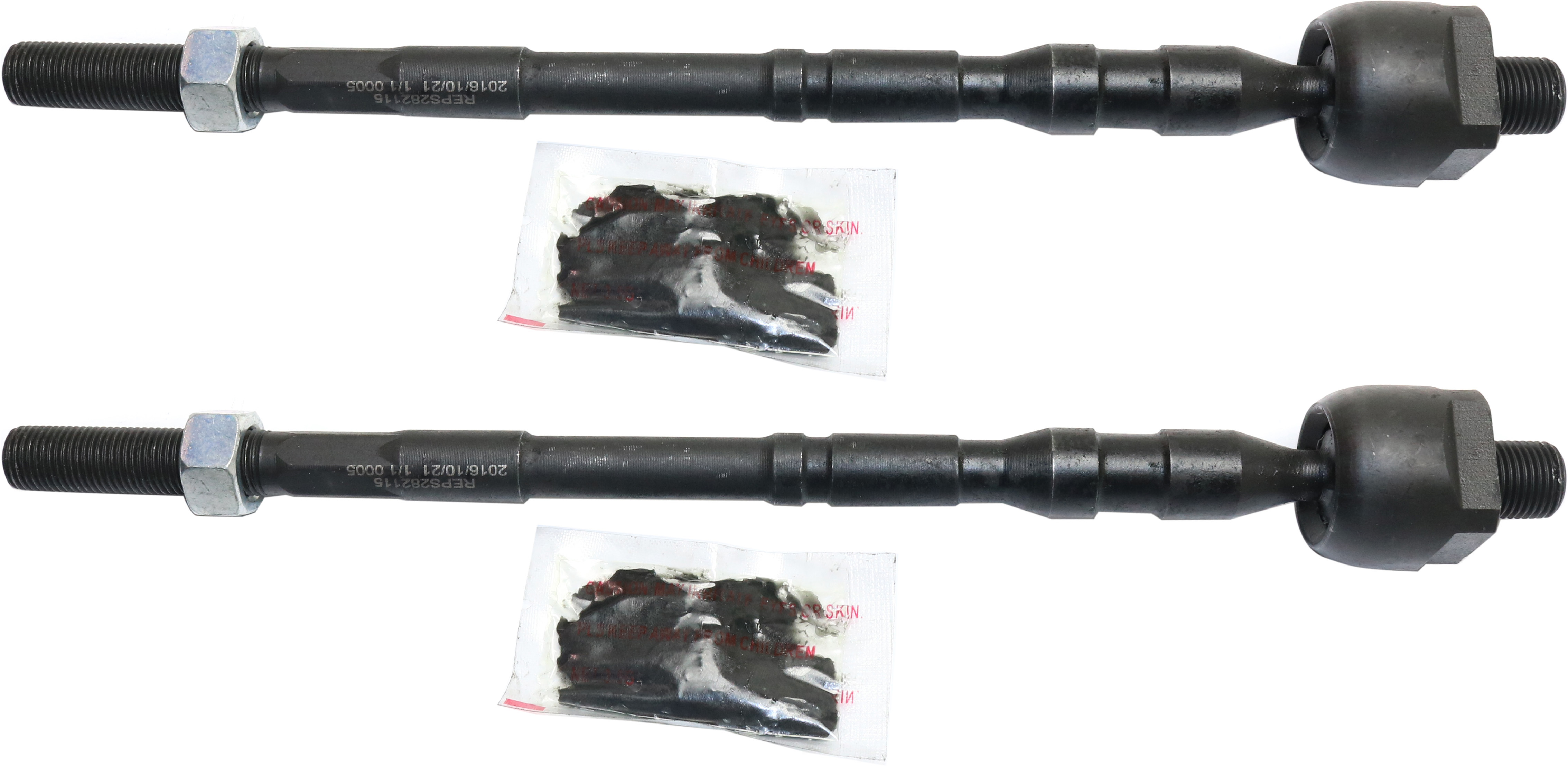AM FORESTER 03-08 LEGACY OUTBACK 10-14 FRONT TIE ROD END RH AND LH Inner SKU SET REPS282115-2 OEM 34160AE000-34160AE001