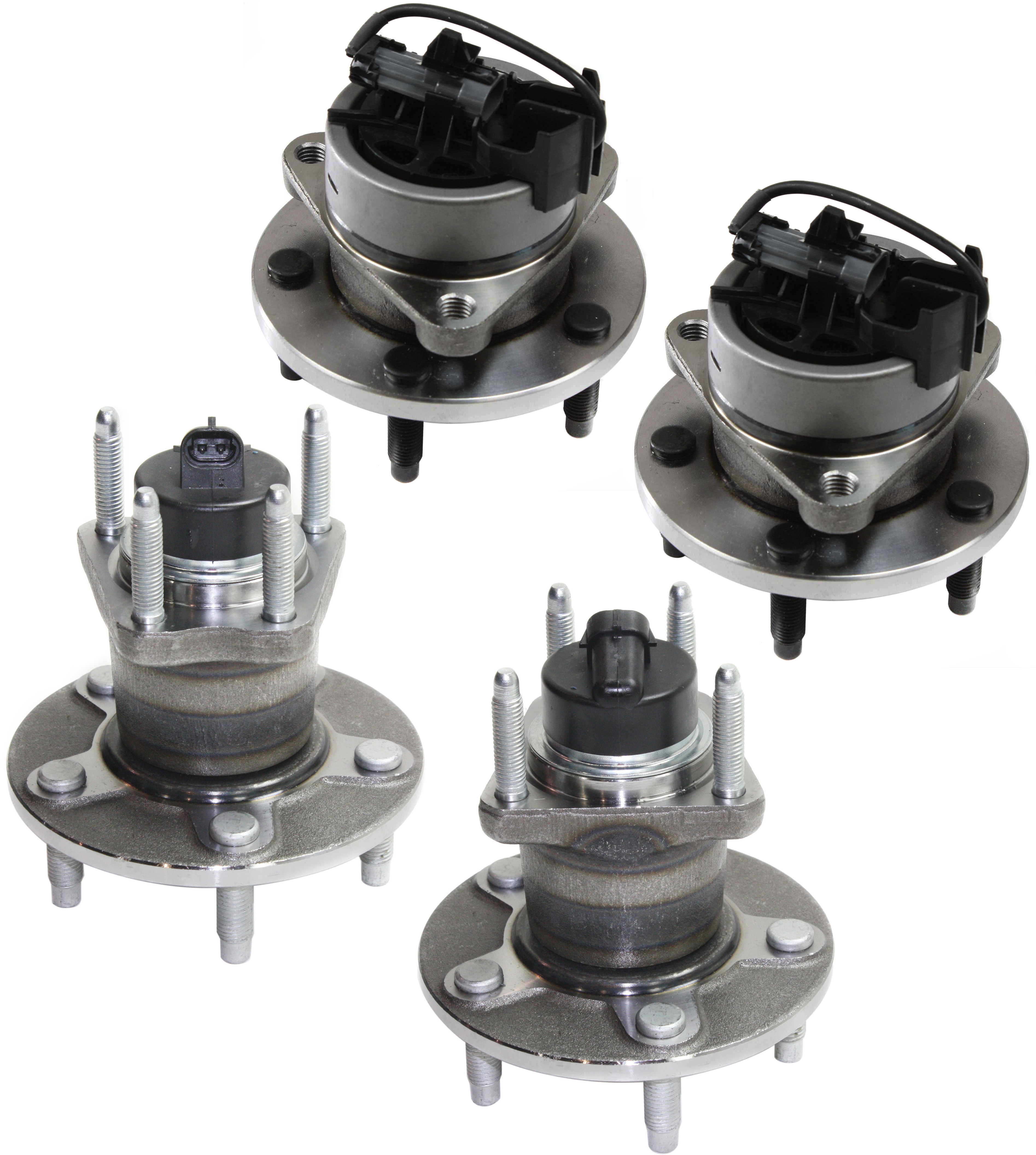 AM ION 04-07 COBALT 05-10 FRONT AND REAR HUB ASSEMBLY RH AND LH 5 Studs SKU SET REPS283703-4 OEM 15889806-22715554