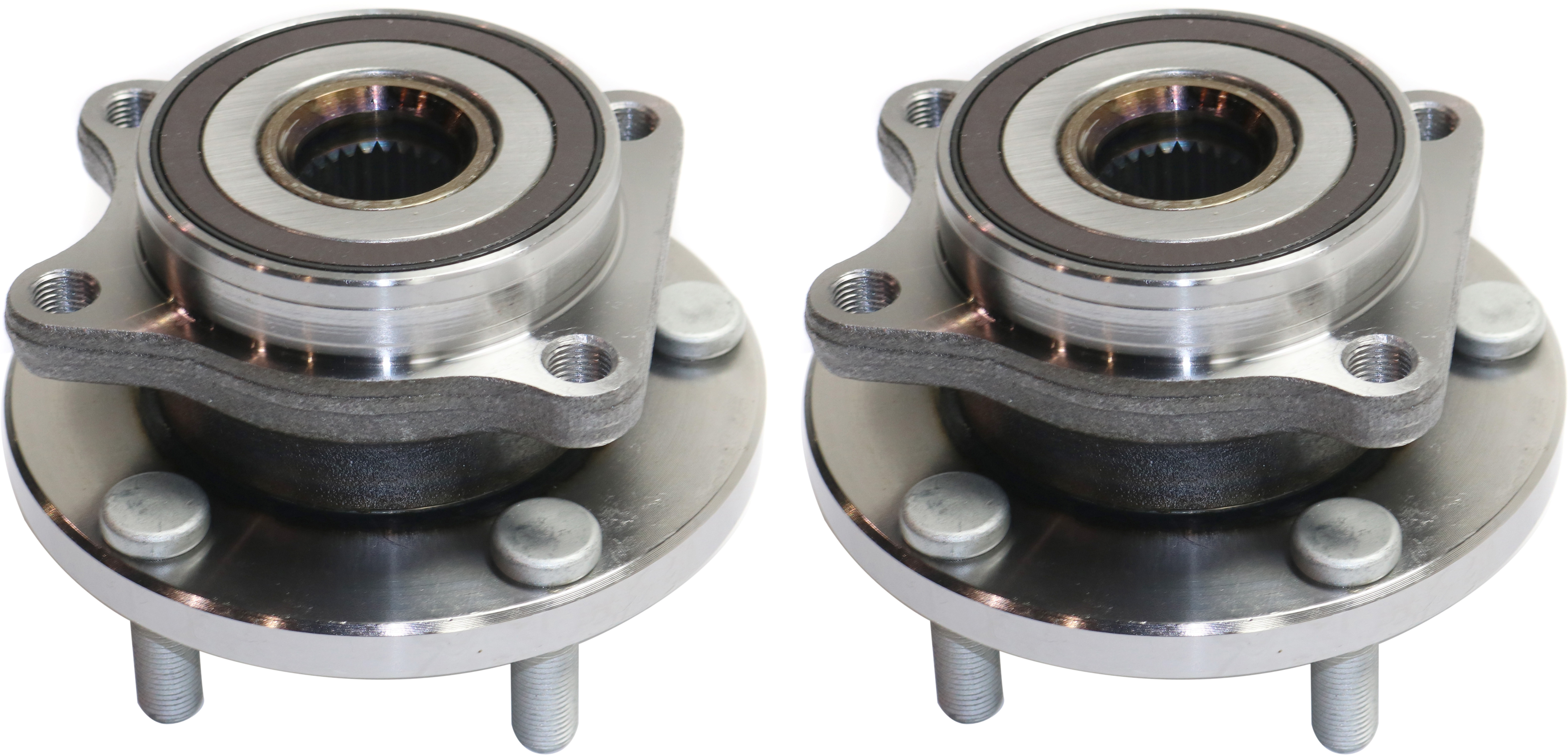 AM IMPREZA 04-14 LEGACY 15-20 FRONT HUB ASSEMBLY RH AND LH 5 Studs 5 x 4.5 in. Bolt Pattern SKU SET REPS283715-2 OEM 91547805-91583315