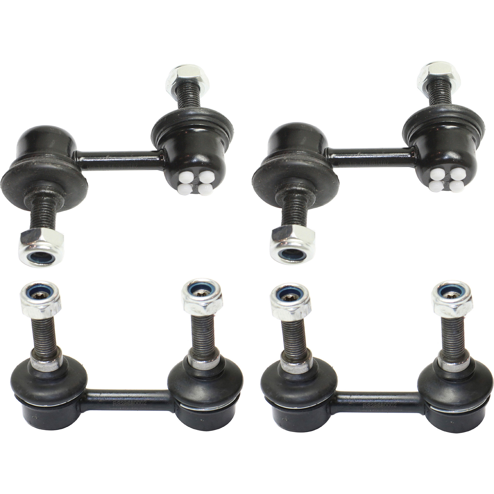 AM FORESTER 03-08 IMPREZA 04-07 FRONT AND REAR SWAY BAR LINK RH AND LH SKU SET REPS286802-4 OEM 18376-1015179-5451580-18750049