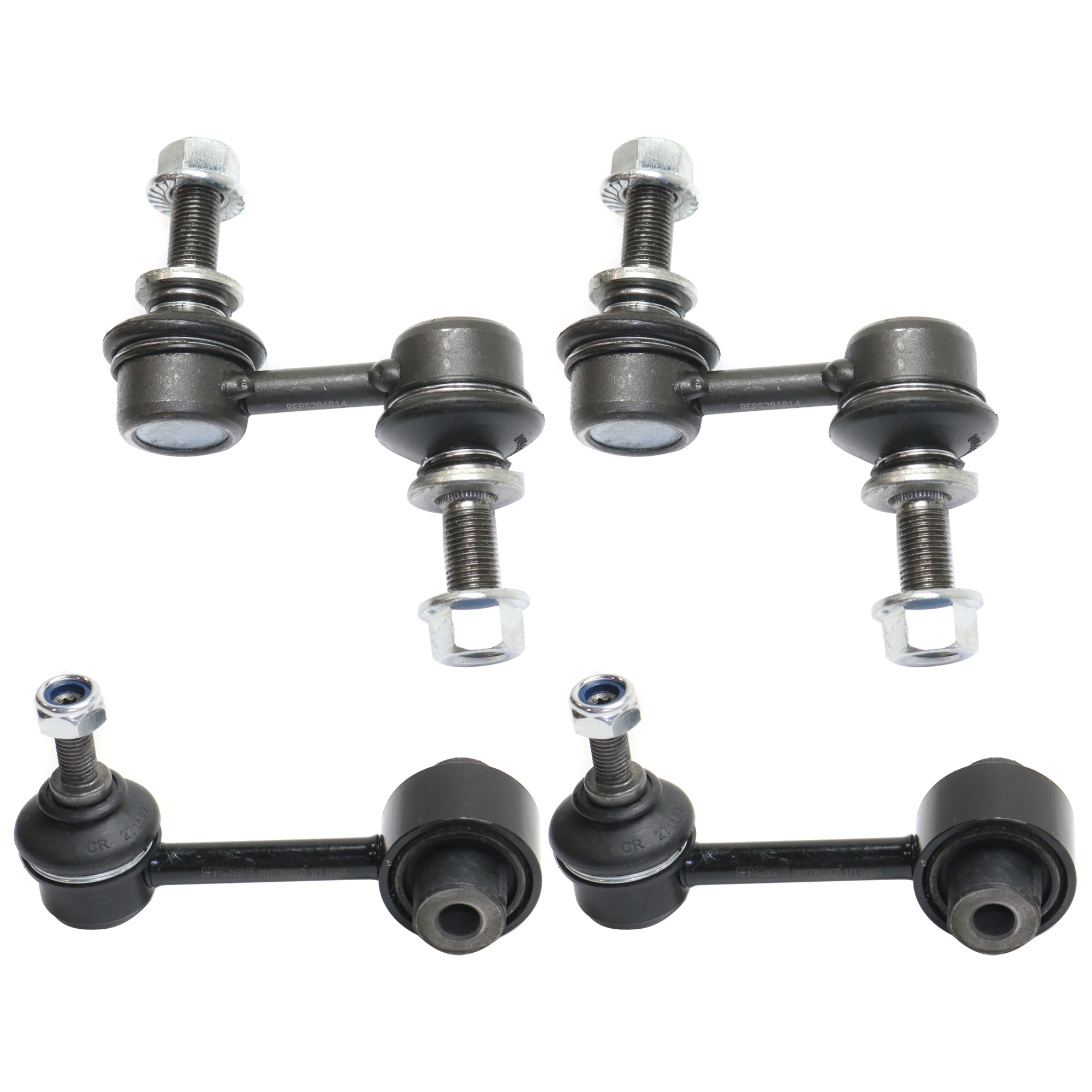 AM LEGACY 10-14 FRONT AND REAR SWAY BAR LINK Set of 4 SKU SET REPS286814-4A OEM 1018333-45G20781-5451803-60647