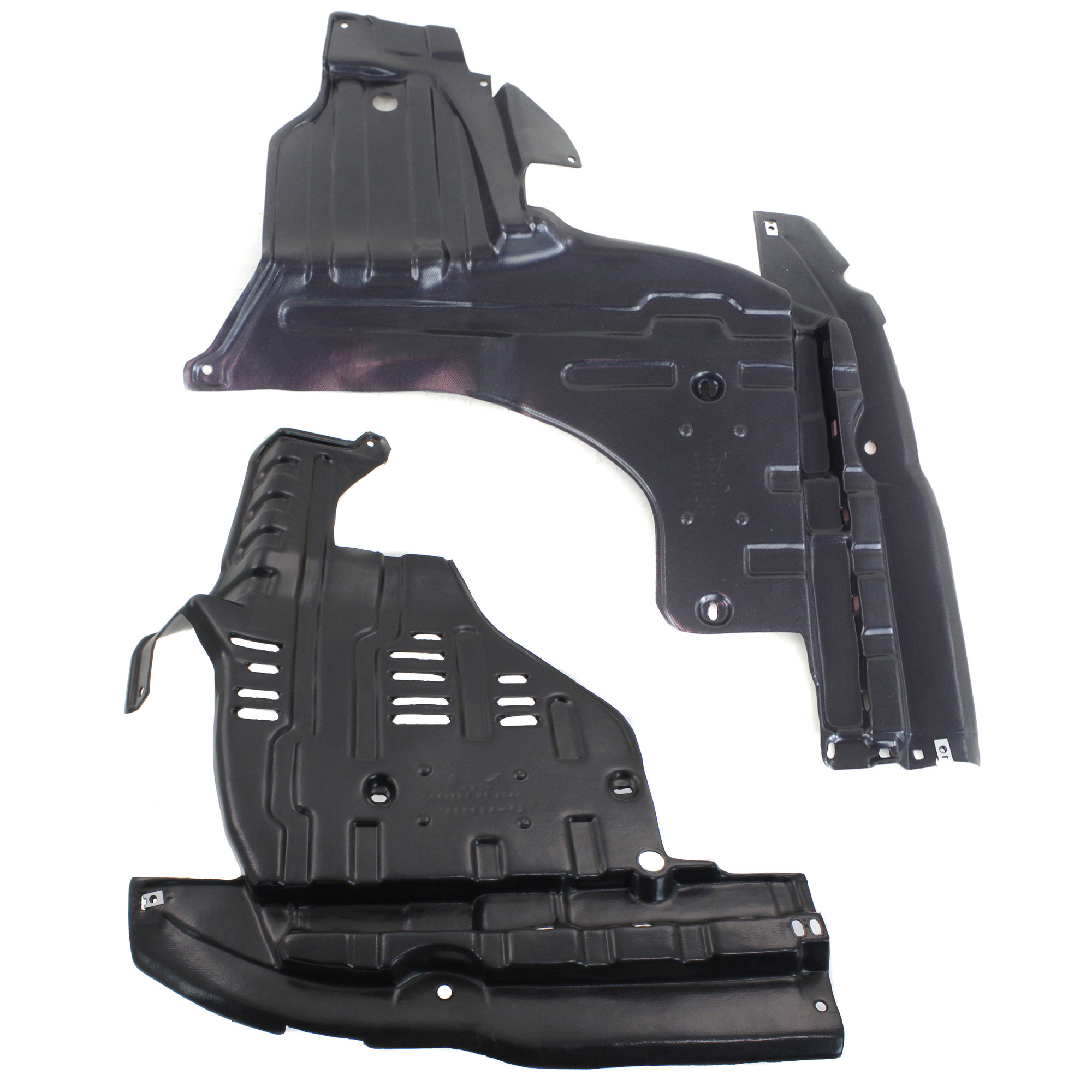 AM SX4-10-13 ENGINE SPLASH SHIELD RH AND LH Under Cover SKU SET REPS310137 Partslink SZ1228107 SZ1228110 OEM 7239080J00-7239254L00