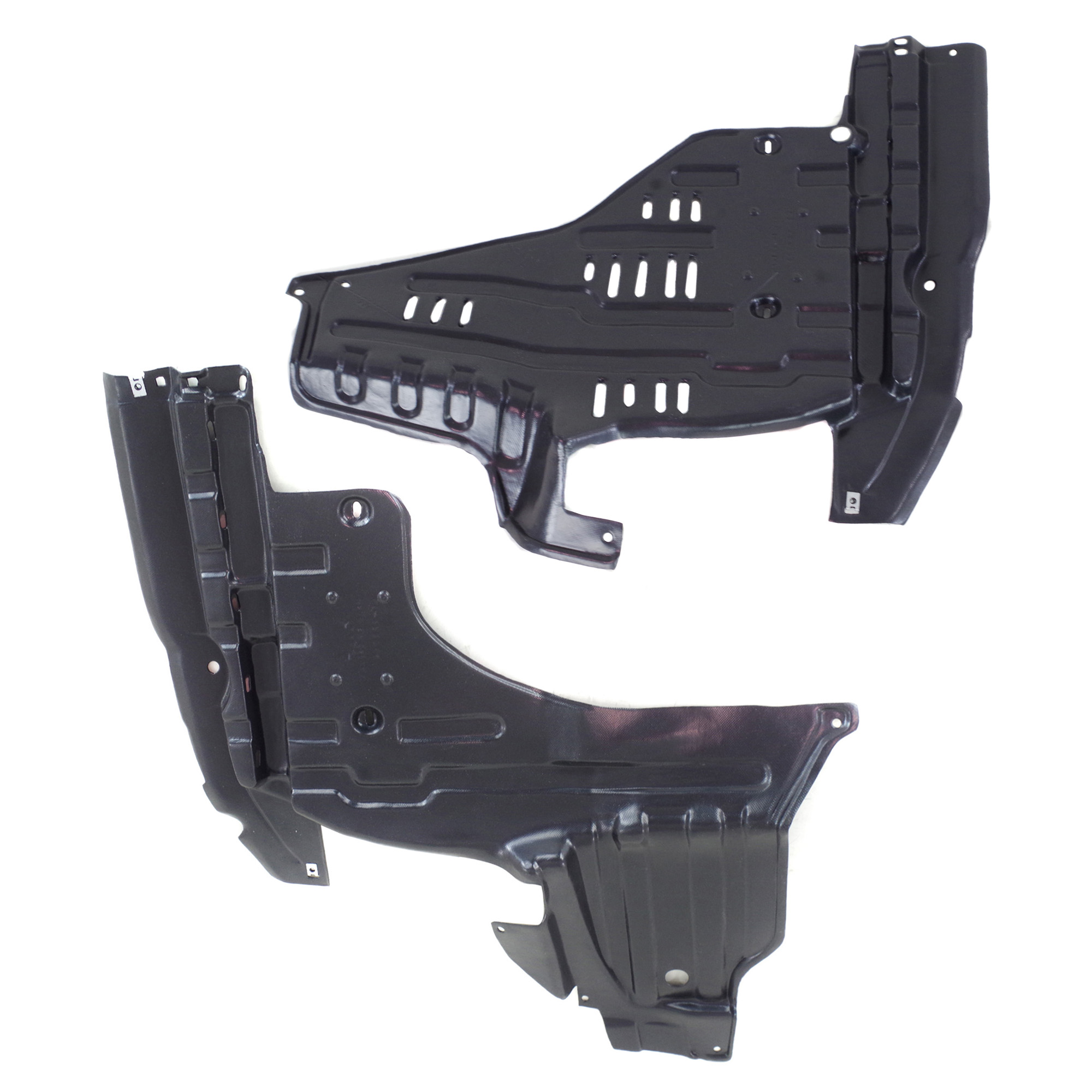 AM SX4-07-09 ENGINE SPLASH SHIELD Under Cover RH and LH SKU SET REPS310139 Partslink SZ1228107 SZ1228108 OEM 7239080J00-7239280J00