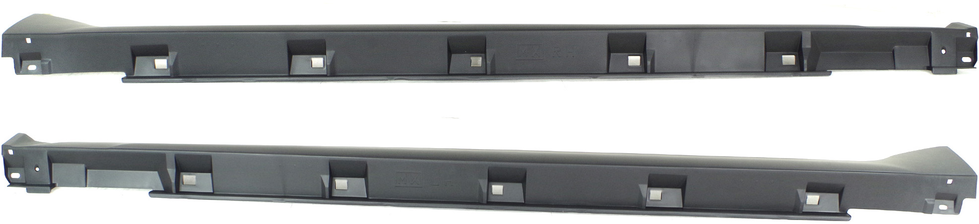 AM CROSSTREK 13-17 ROCKER PANEL MOLDING RH AND LH Assembly Textured Black SKU SET REPS430503 Partslink SU1607101 SU1606101 OEM 91112FJ141-91112FJ151