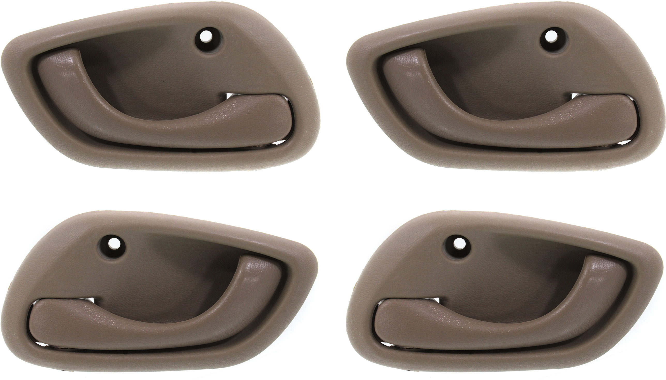 AM ESTEEM 95-02 XL 7-02-06 FRONT AND REAR DOOR HANDLE RH AND LH Set of 4 Inside Beige SKU SET REPS462101-4 Partslink SZ1353103 SZ1352103 OEM 8311076G00R8H 8313076G00R8H