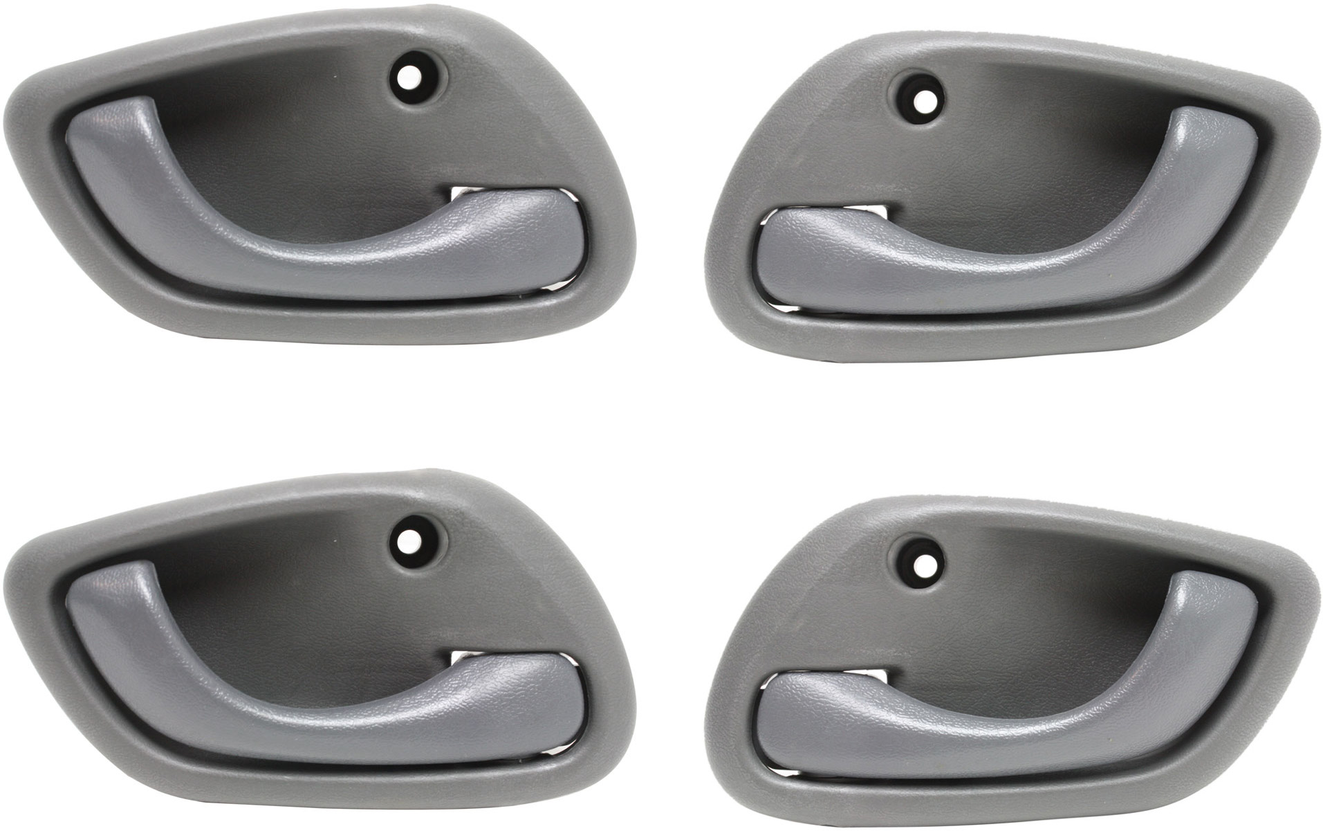 AM ESTEEM 95-02 XL 7-02-06 FRONT AND REAR DOOR HANDLE RH AND LH Set of 4 Inside Gray SKU SET REPS462119-4 OEM 8311076G00R8J 8313076G00R8J