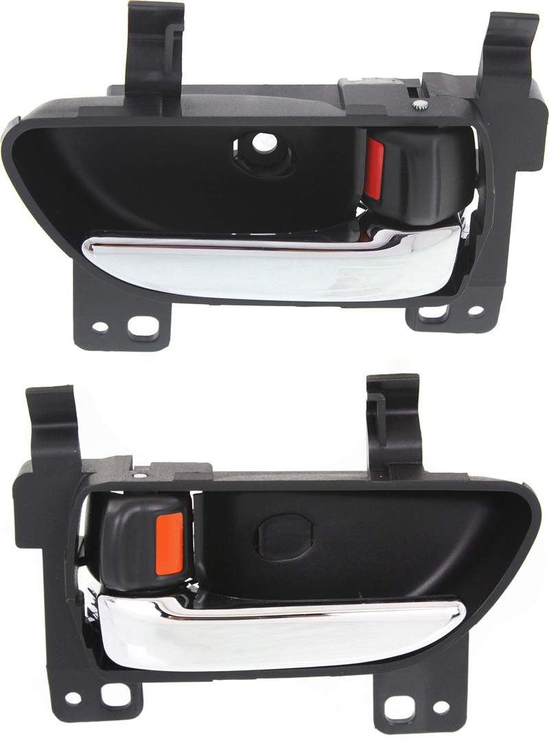 AM BRZ 13-20 FR S 13-16 TOYOTA 86-17-20 FRONT DOOR HANDLE RH AND LH Inside Black w Chrome Handle Plastic SKU SET REPS462369 OEM SU00301564 SU00301565