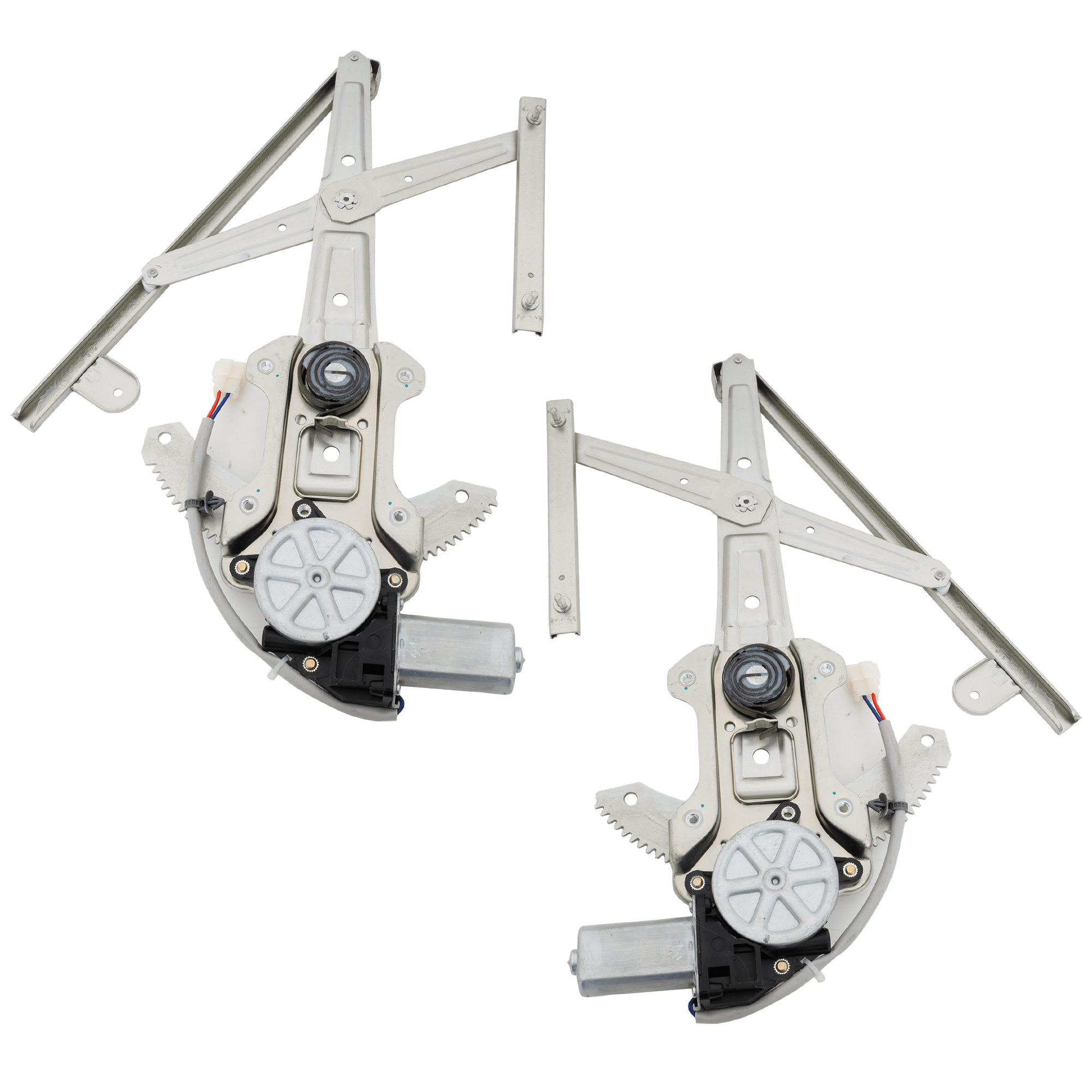 AM OUTBACK 02-04 FRONT WINDOW REGULATOR RH AND LH Power w Motor Sedan SKU SET REPS462919 A Partslink SU1351114 OEM 61222AE01A 61222FE021 PFM 6122