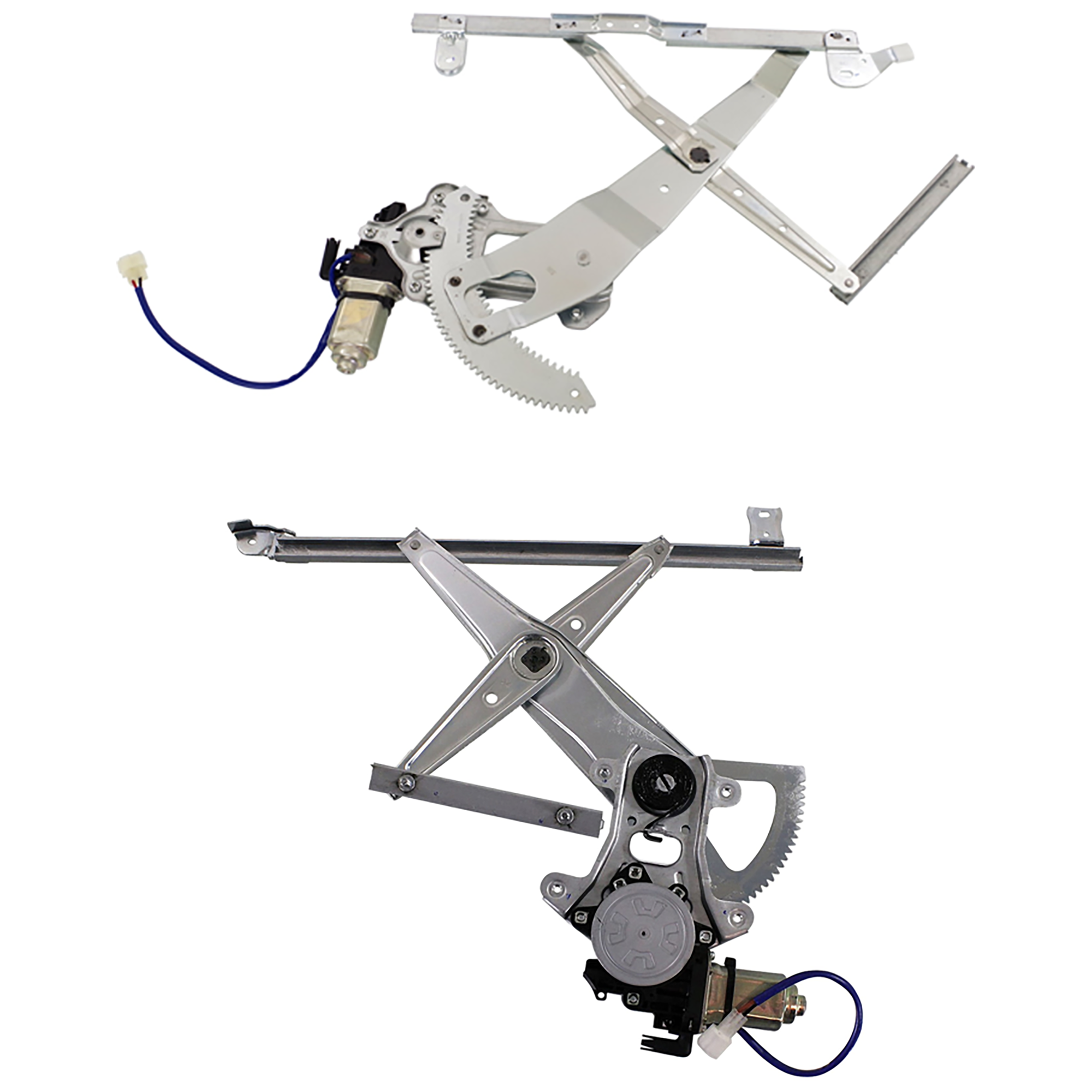 AM OUTBACK 05-07 FRONT WINDOW REGULATOR RH AND LH Power w Motor Sedan SKU SET REPS462919 B Partslink SU1350116 SU1351114 OEM 61222AG01A PFM 61222FE021 PFM