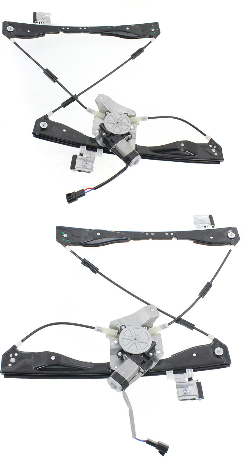 AM MALIBU 08-12 FRONT WINDOW REGULATOR RH AND LH Power w Motor Excludes 2008 Classic Model SKU SET REPS462927 Partslink GM1350213 GM1351213 OEM 25943967-25943968