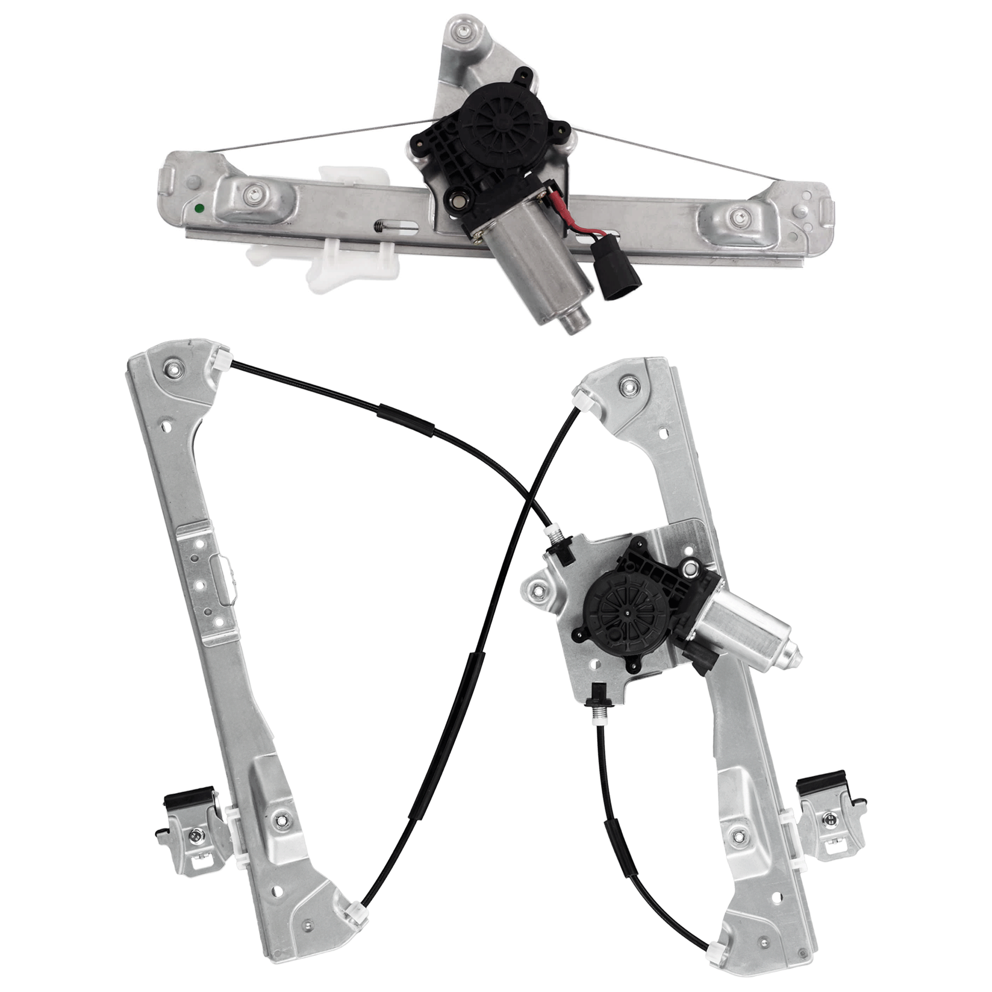 AM MALIBU 08-12 FRONT AND REAR WINDOW REGULATOR LH Power w Motor Excludes 2008 Classic Model SKU SET REPS462928 A Partslink GM1350213 GM1550138 OEM 20774635-25943968
