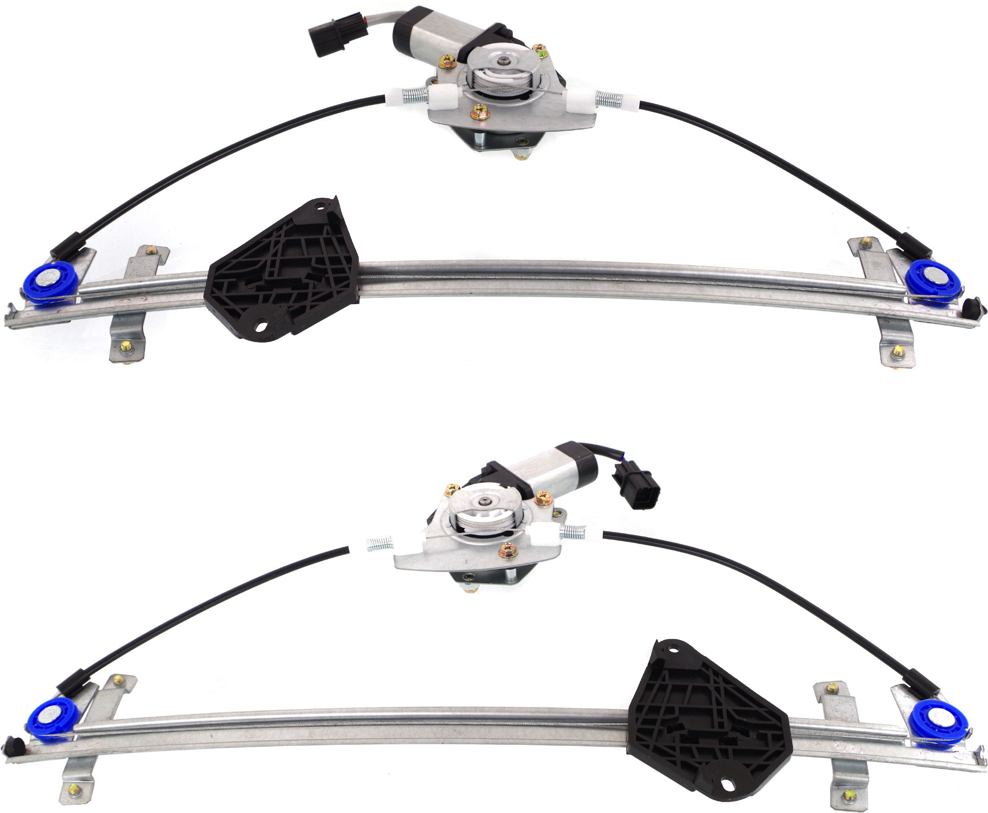 AM FORESTER 09-13 FRONT WINDOW REGULATOR RH AND LH Power With Motor SKU SET REPS462931 Partslink SU1351100 SU1350100 OEM 61041SC001-61041SC011