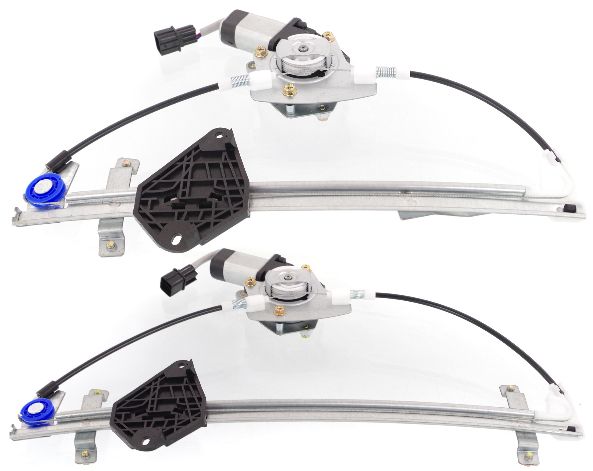 AM IMPREZA 08-14 FRONT AND REAR WINDOW REGULATOR RH Power w Motor SKU SET REPS462933-2R Partslink SU1351103 SU1551103 OEM 61041FG002-61042FG003