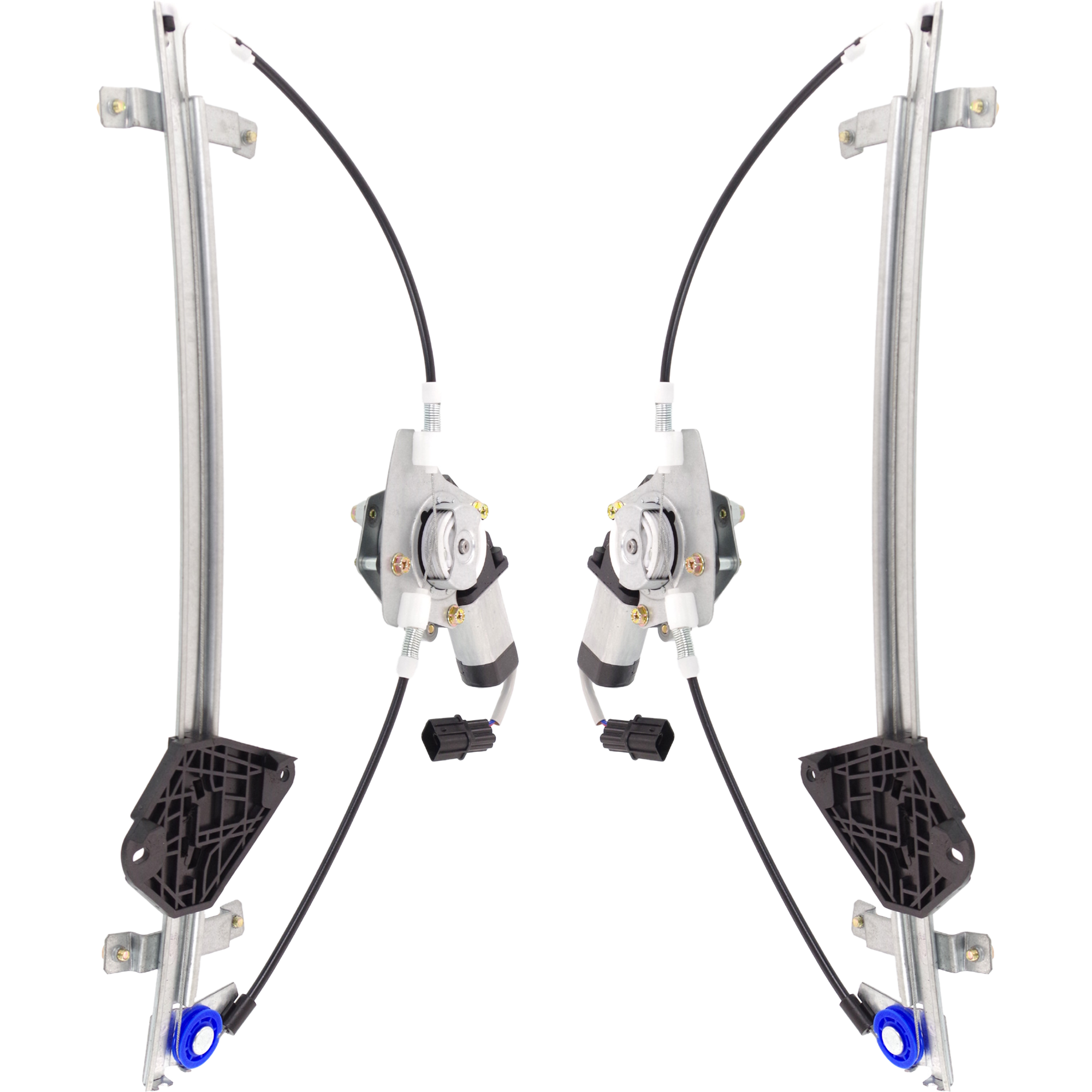 AM LEGACY OUTBACK 10-14 FRONT WINDOW REGULATOR RH and LH Power w Motor 2 Pins 2.5i 2.5i Limited models SKU SET REPS462935 Partslink SU1351105 SU1350105 OEM 61041AJ00A 61041AJ01B