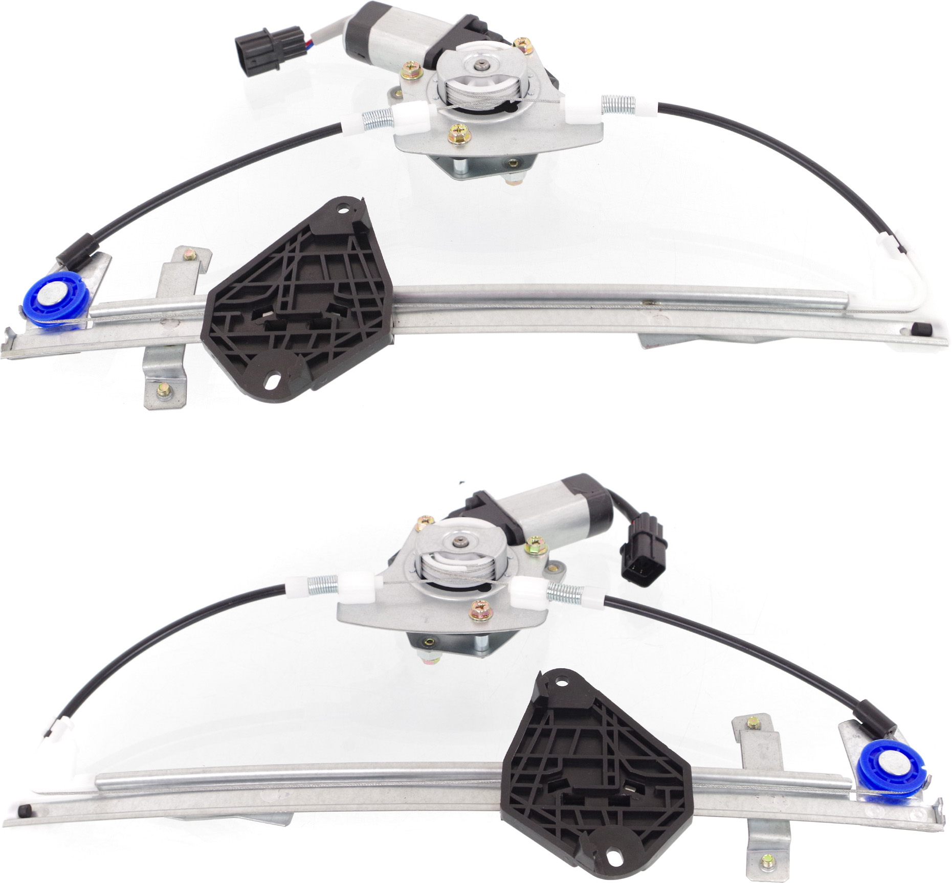 AM IMPREZA 08-14 REAR WINDOW REGULATOR RH AND LH Power w Motor 2 Pins SKU SET REPS491719 Partslink SU1551103 SU1550103 OEM 61042FG003-61042FG013