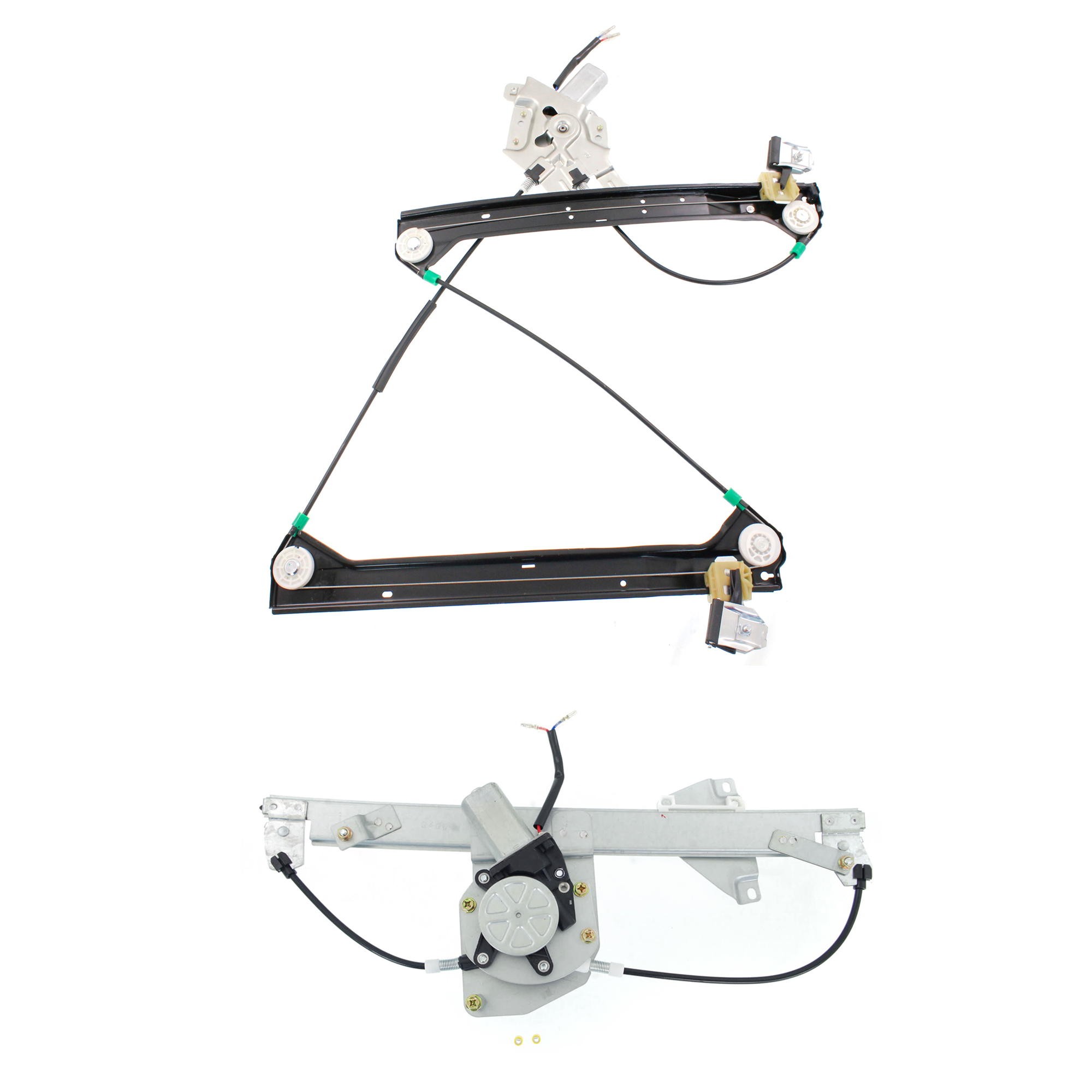 AM SAAB 9-3-03-07 FRONT AND REAR WINDOW REGULATOR RH Power w Motor Sedan Wagon SKU SET REPS491729 A OEM 12755684-12793731 PFM