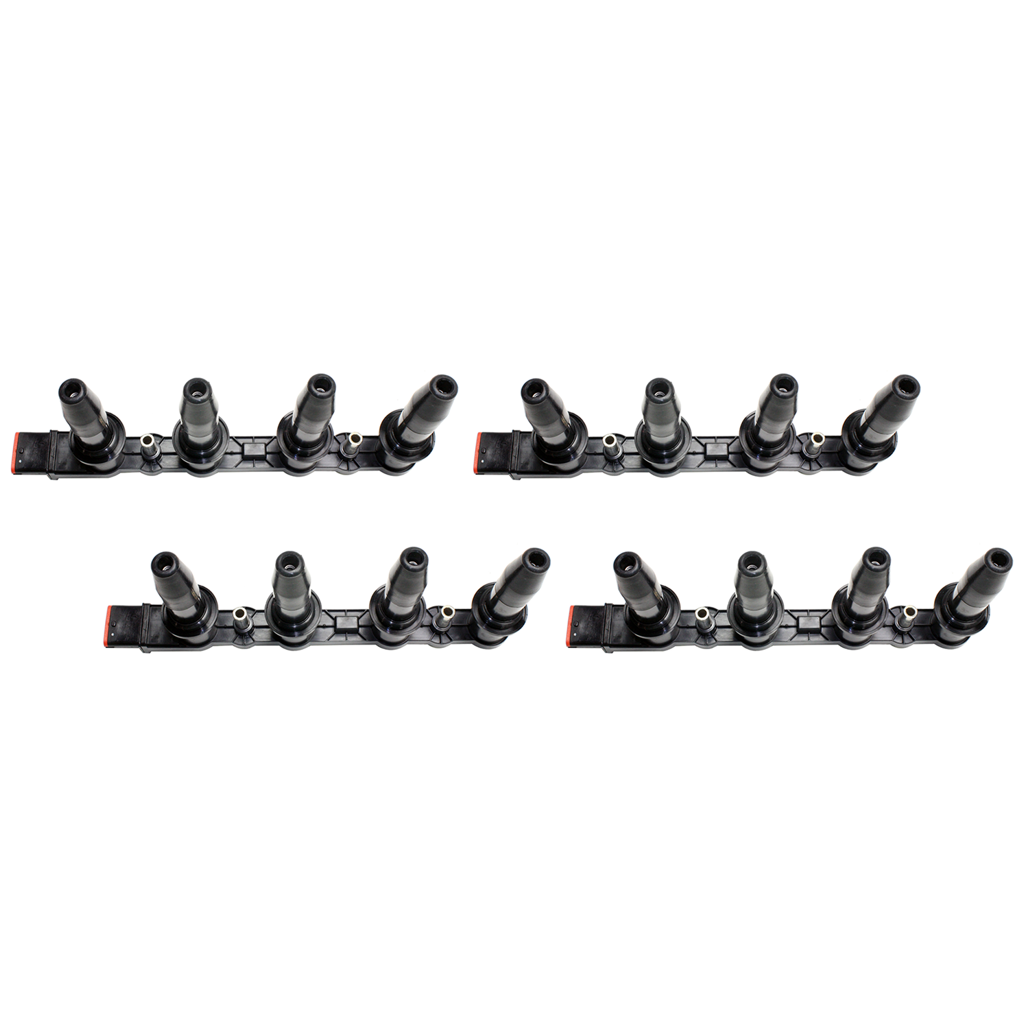 AM ASTRA 08-09 IGNITION COIL Set of 4 Coil Pack 4 Cyl 1.8L 6 Male Terminals Blade Type Valve Cover Mounting Location 12V SKU SET REPS504622-4