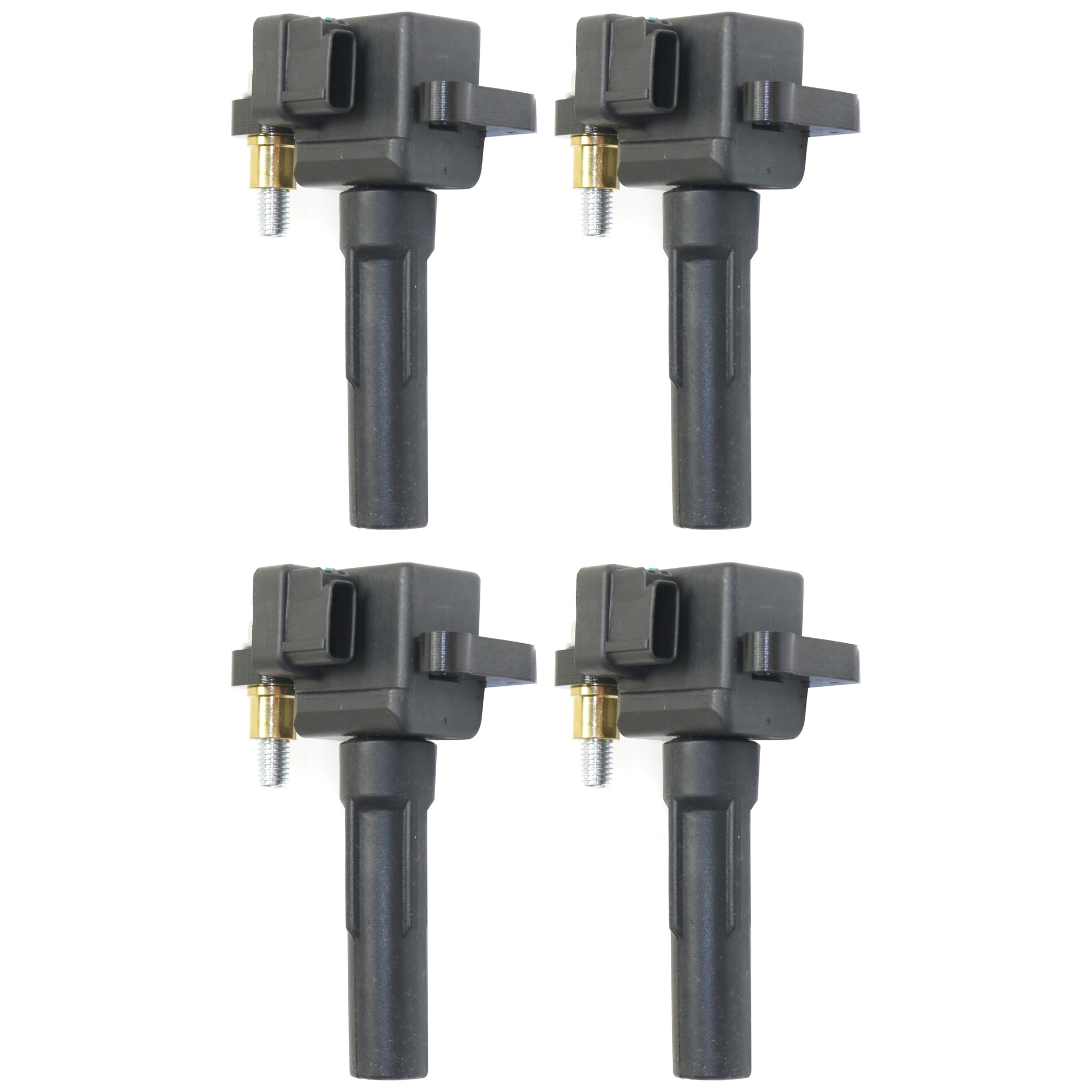AM IMPREZA 02-02 IGNITION COIL Set of 4-4 Cyl 2.0L 3 Blade Terminals SKU SET REPS504625-4