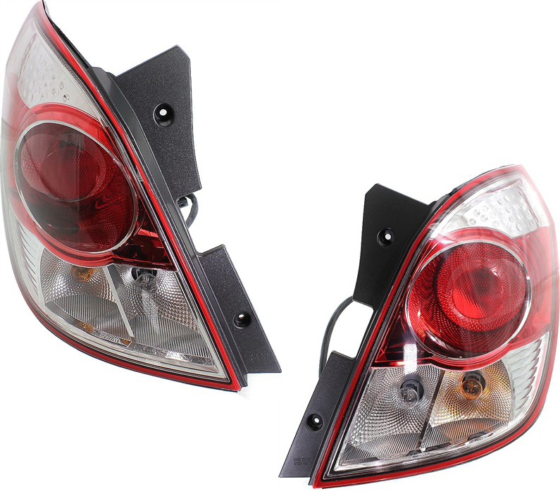 AM VUE 08-09 TAIL LAMP RH AND LH Assembly Halogen Set of 2 SKU SET REPS730109 Partslink GM2801226 GM2800226 OEM 96830932-96830931