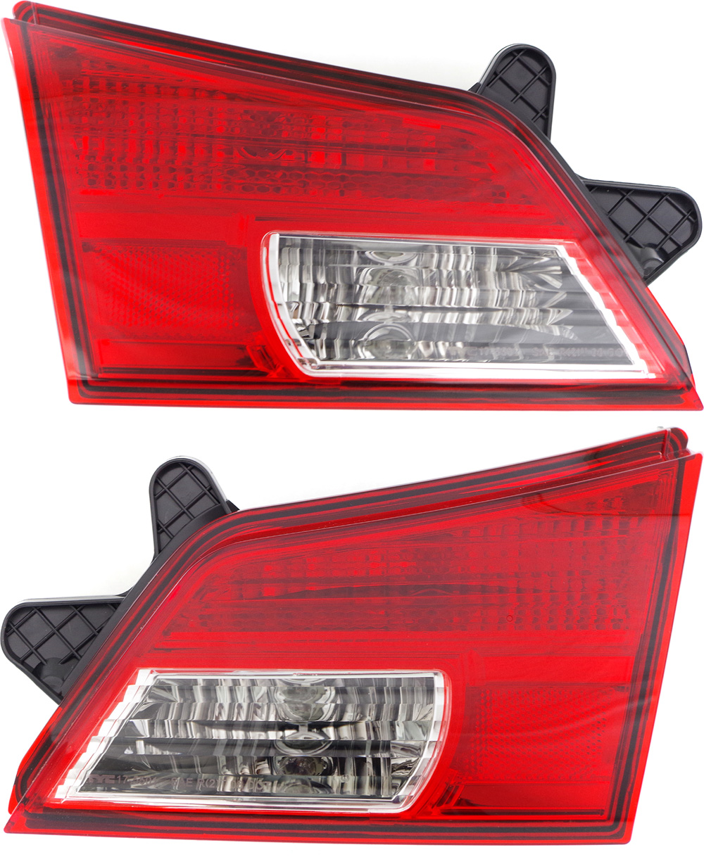 AM OUTBACK 10-14 TAIL LAMP RH AND LH Inner Assembly LED SKU SET REPS730339 OEM 84912AJ07A PFM 84912AJ08A PFM