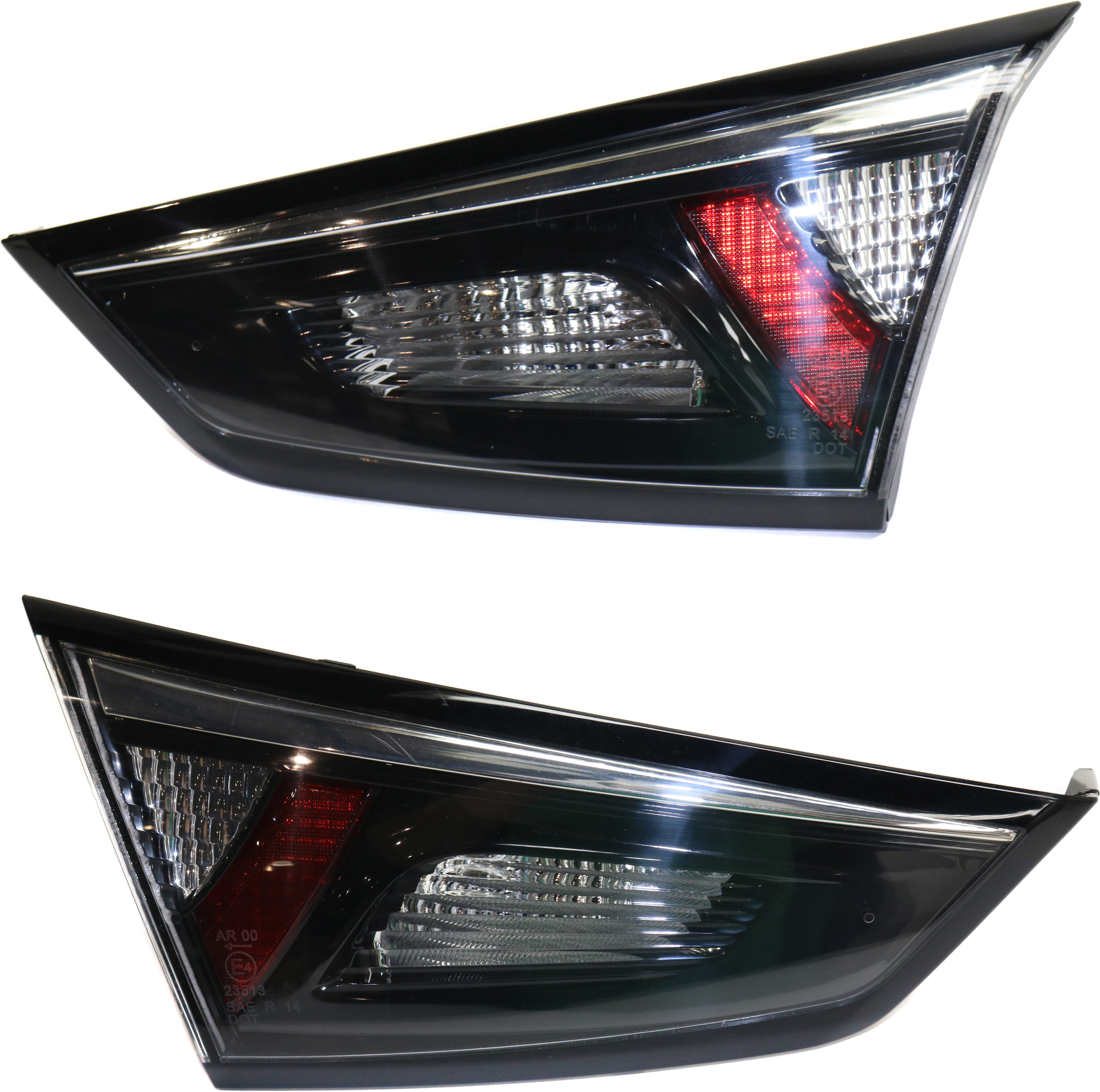 AM YARIS 16-20 TAIL LAMP RH AND LH Inner Assembly LED SKU SET REPS730359 Partslink TO2803132 TO2802132 OEM 81580WB002-81590WB002