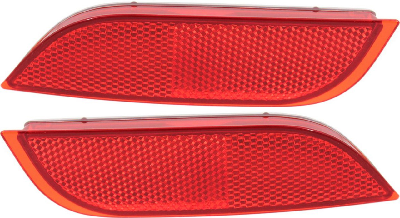 AM IMPREZA 08-16 CROSSTREK 16-17 REAR BUMPER REFLECTOR RH and LH Wagon SKU SET REPS731901 Partslink SU1185100 SU1184100 OEM 84281FG000-84281FG010