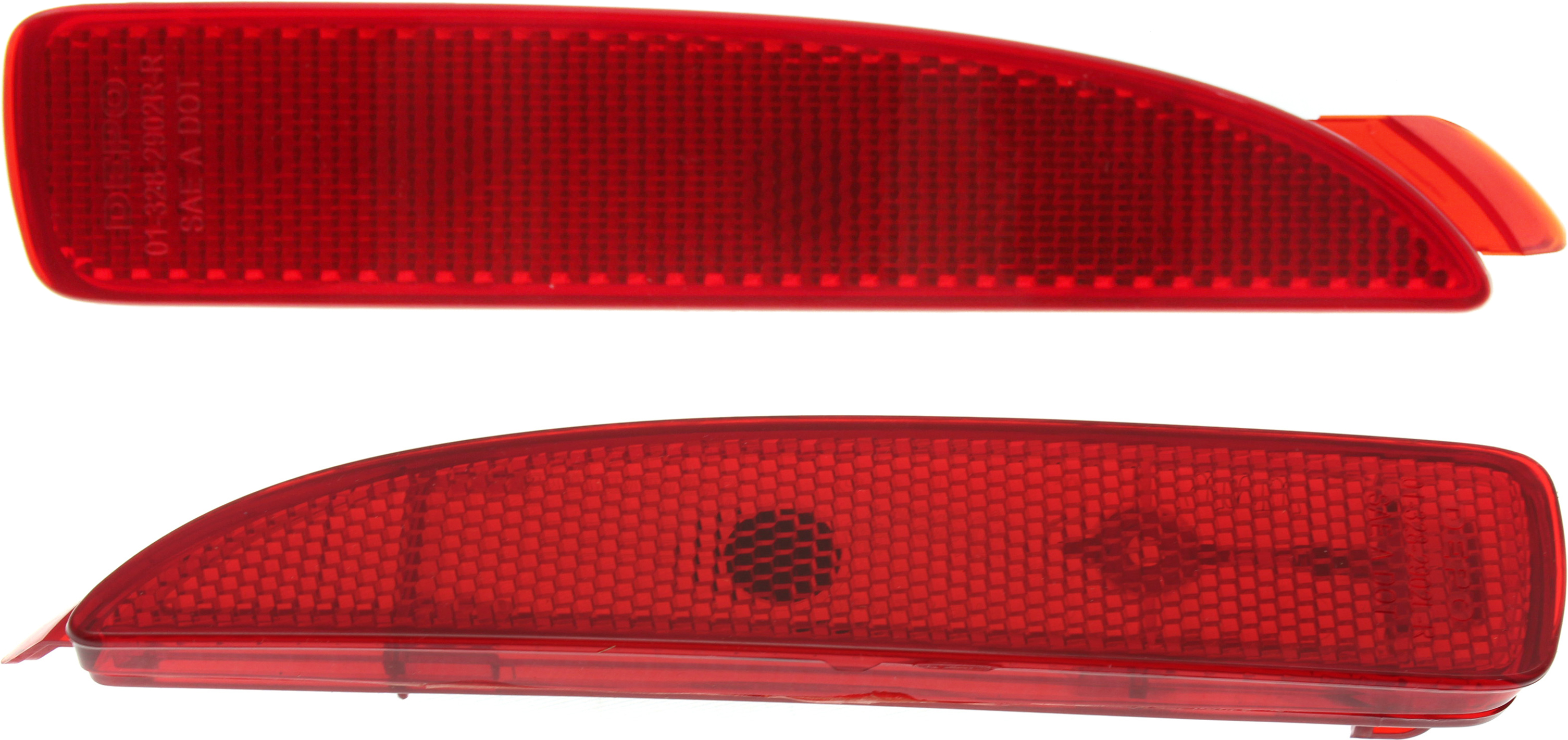 AM SCION IA 16-16 YARIS 16-20 REAR BUMPER REFLECTOR RH AND LH Sedan CAPA SKU SET REPS734905Q Partslink TO1185109C TO1184109C OEM 52163WB002-52164WB002