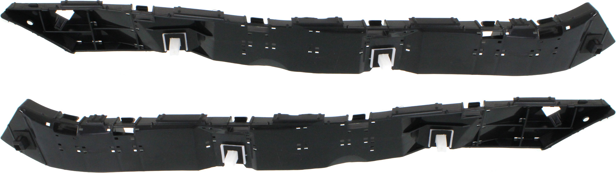 AM FORESTER 09-13 REAR BUMPER BRACKET RH AND LH Side Cover Fiberglass SKU SET REPS762703 Partslink SU1133100 SU1132100 OEM 57707SC080-57707SC090