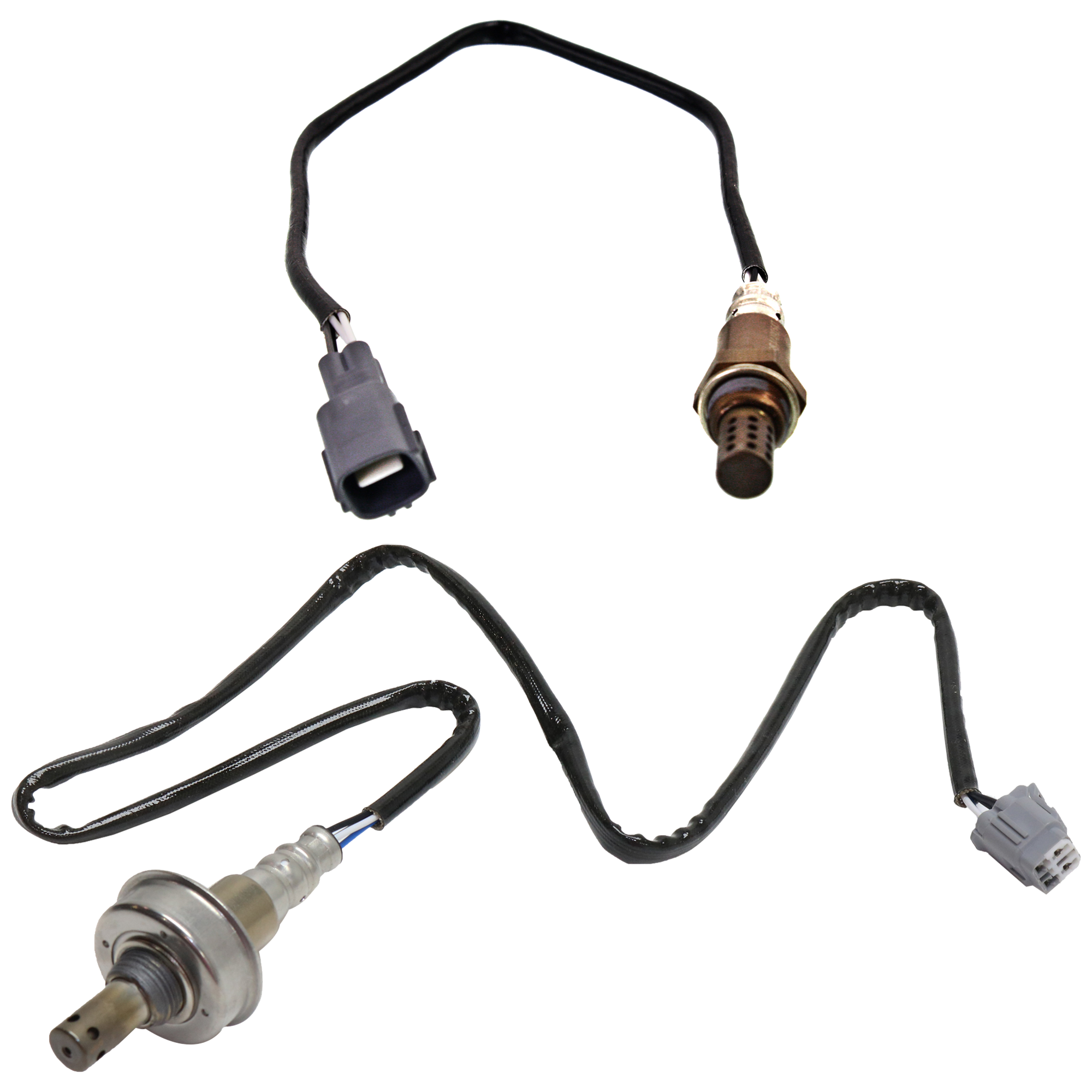 AM FORESTER 04-08 WRX STI 15-19 OXYGEN SENSOR 4 Wire Before and After Catalytic Converter Lead Wire Set of 2 SKU SET REPS960909-2