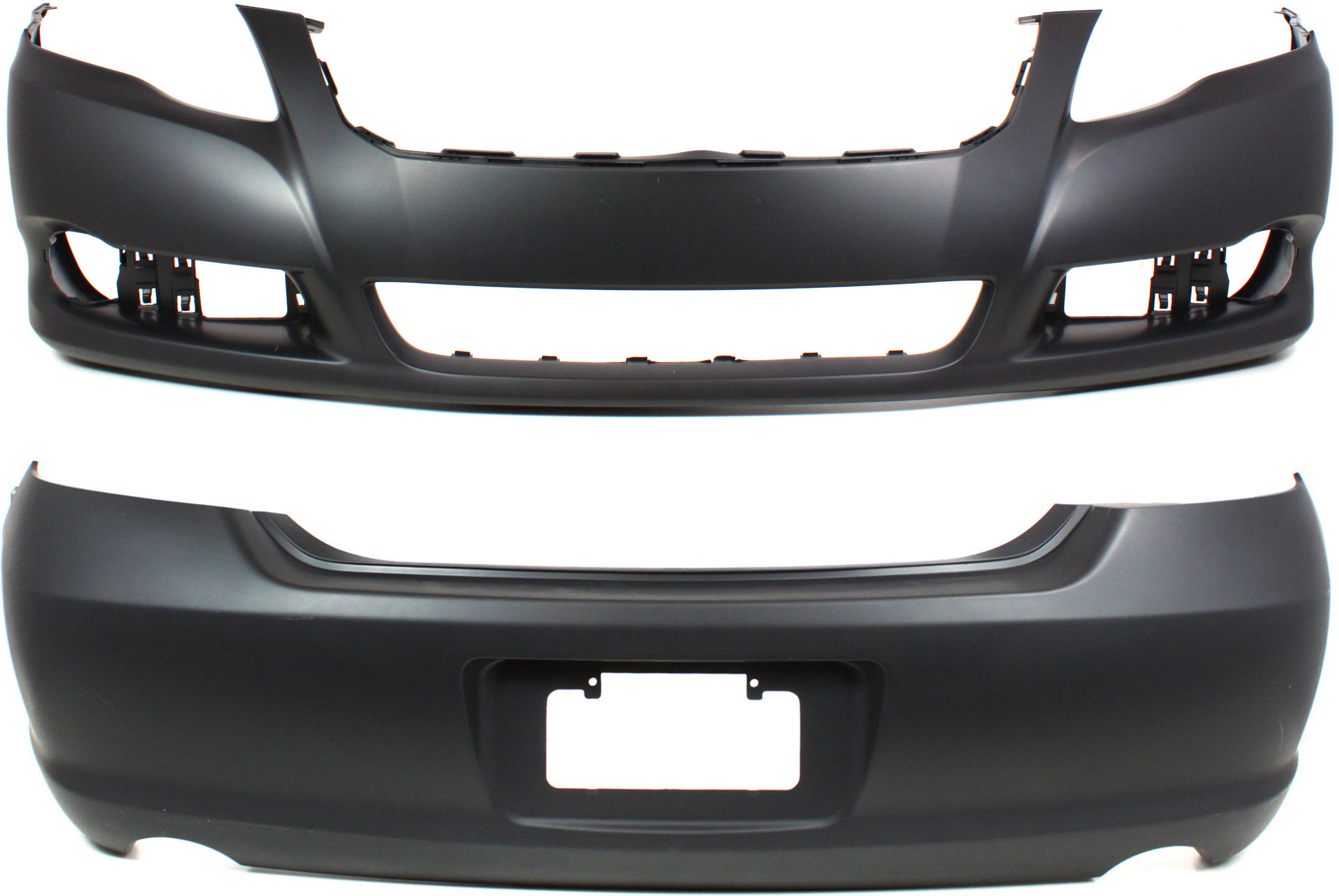 AM AVALON 08-10 FRONT AND REAR BUMPER COVER Set of 2 Primed SKU SET REPT010327P 2 Partslink TO1000340 TO1100232 OEM 5211907904-52159AC904