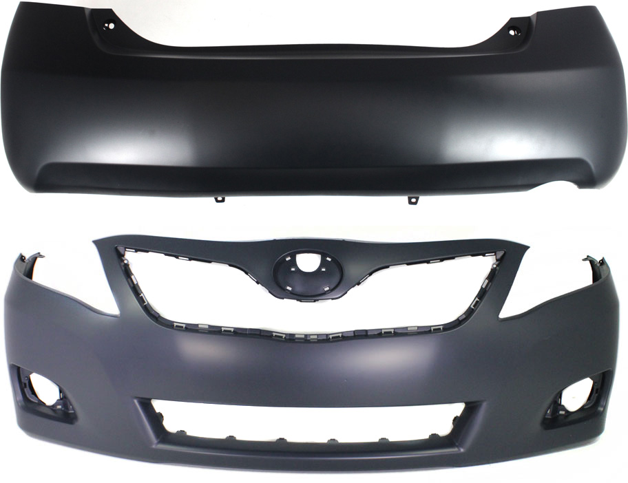 AM RAV4-16-18 FRONT BUMPER COVER Primed CAPA SKU SET REPT010335PQ 2 Partslink TO1000356C TO1100243C TO1100247C OEM 5211906958-5215906950-52159339