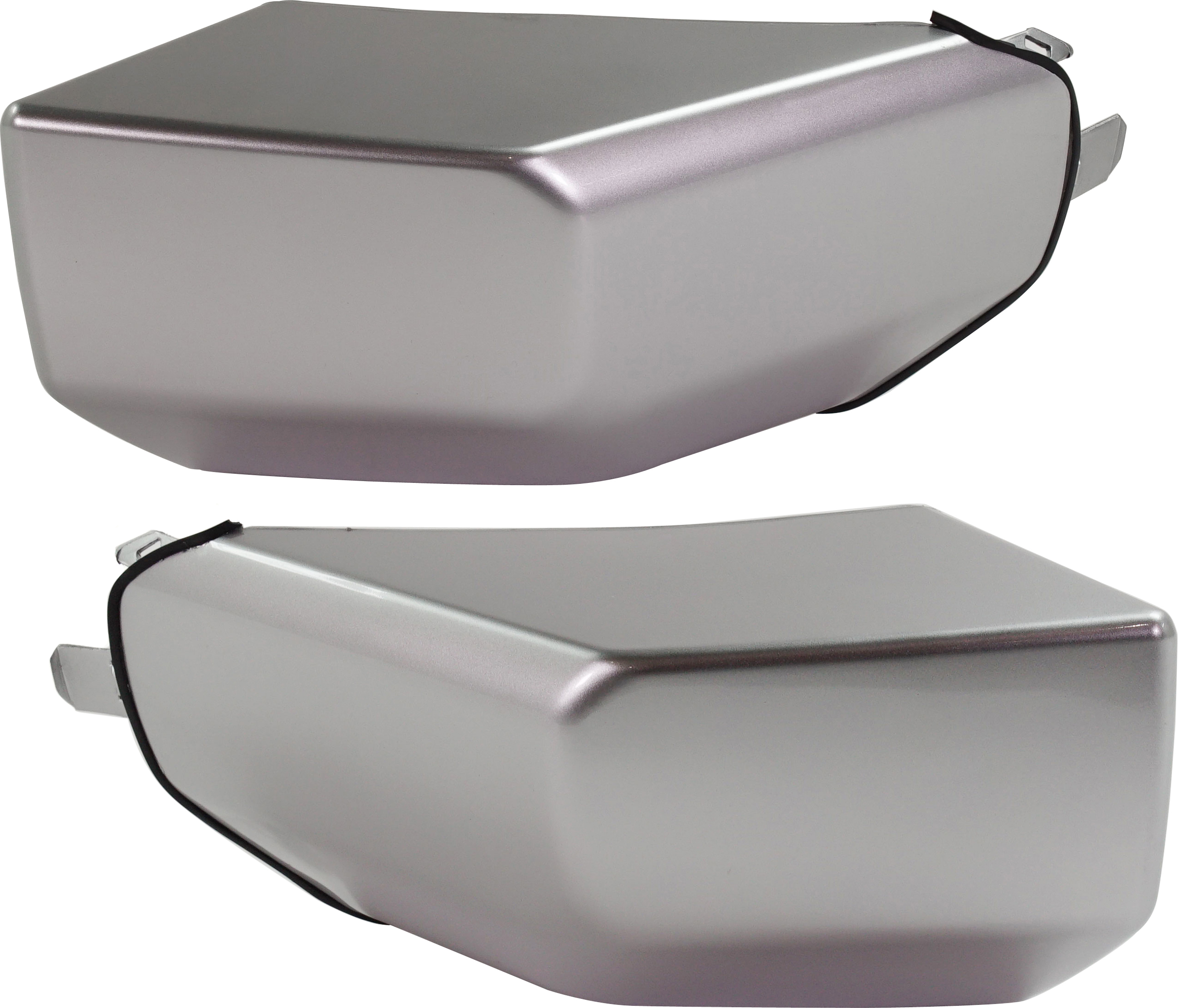 AM FJ CRUISER 07-14 FRONT BUMPER END RH AND LH Silver w o Special Edition Pkg. SKU SET REPT011101 Partslink TO1005174 TO1004174 OEM 5242235030-5242335020