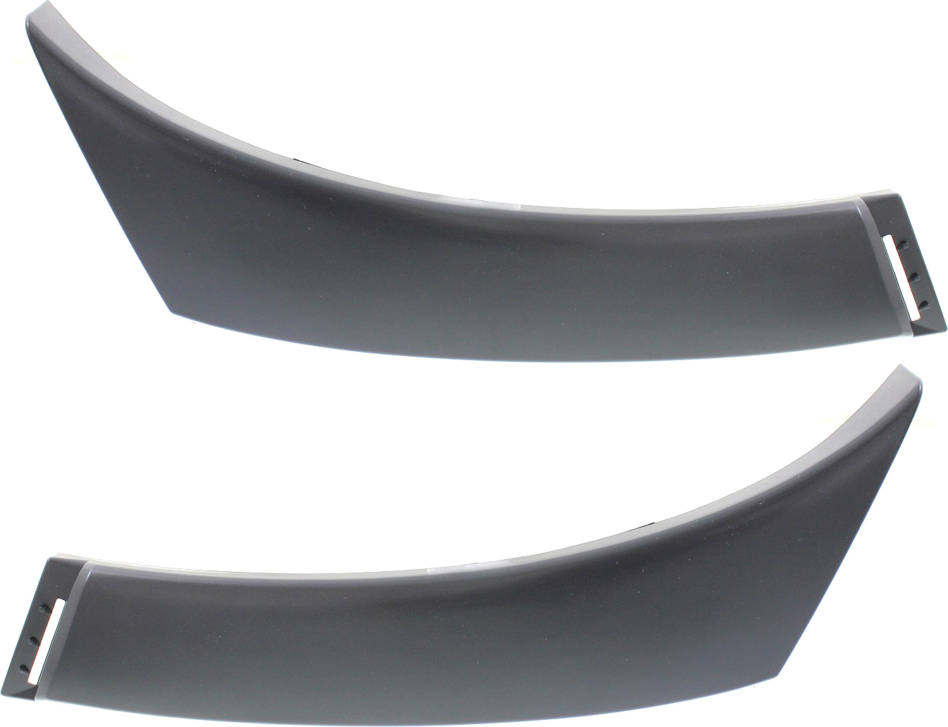 AM TACOMA 05-12 FRONT BUMPER END RH AND LH Assembly Extension Plastic X Runner Model SKU SET REPT011109 Partslink TO1004176 TO1005176 OEM 5211204903-5211304903