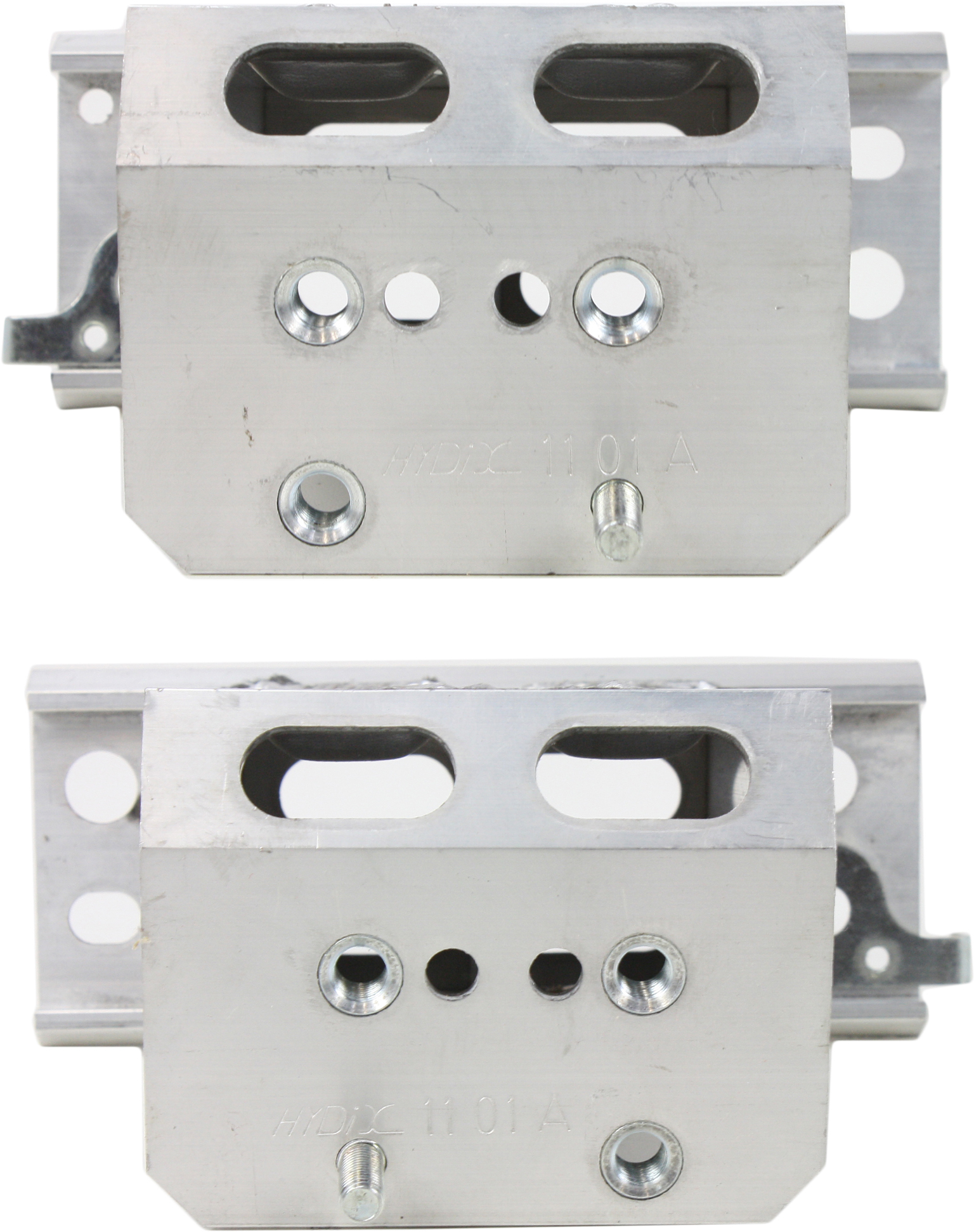 AM PRIUS PRIUS PLUG IN 10-15 FRONT BUMPER BRACKET RH AND LH Reinforcement Bracket Aluminum SKU SET REPT013113 Partslink TO1067175 TO1066175 OEM 5701347040-5701447040