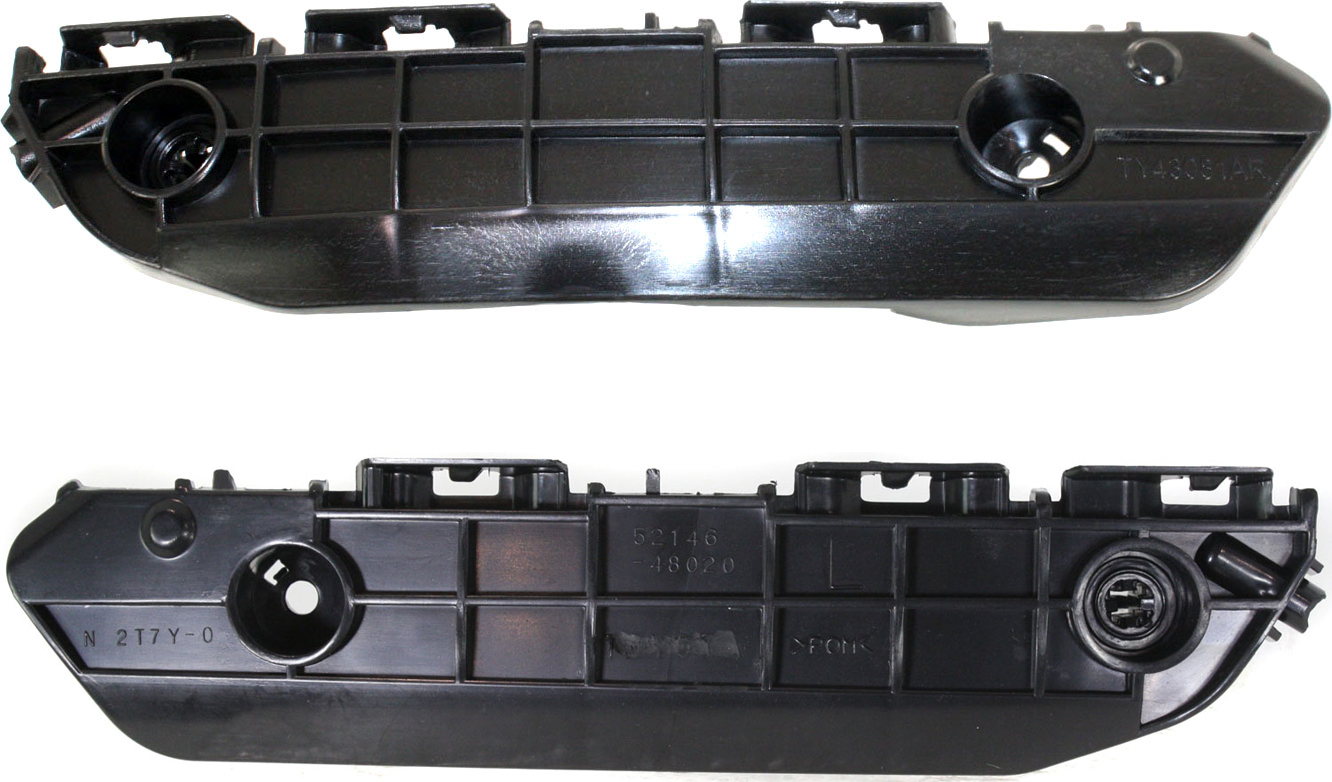 AM HIGHLANDER 08-10 FRONT BUMPER BRACKET RH AND LH SKU SET REPT013123 Partslink TO1067167 TO1066167 OEM 521450E030-521460E030