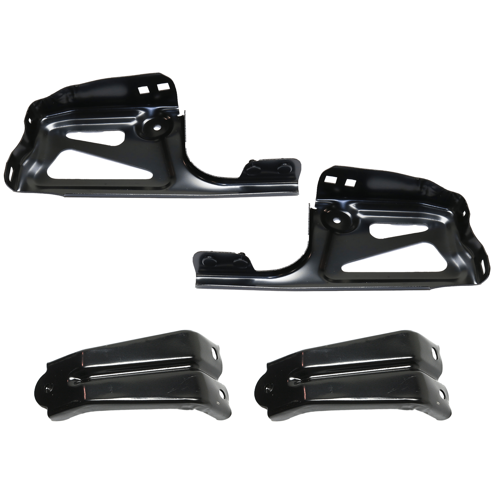 AM TACOMA 16-23 COROLLA 14-19 FRONT BUMPER BRACKET RH AND LH Reinforcement Retainer Set of 4 SKU SET REPT013501 A Partslink TO1042127 TO1043127 TO1062100 OEM 5252504020-5327304040-53274040