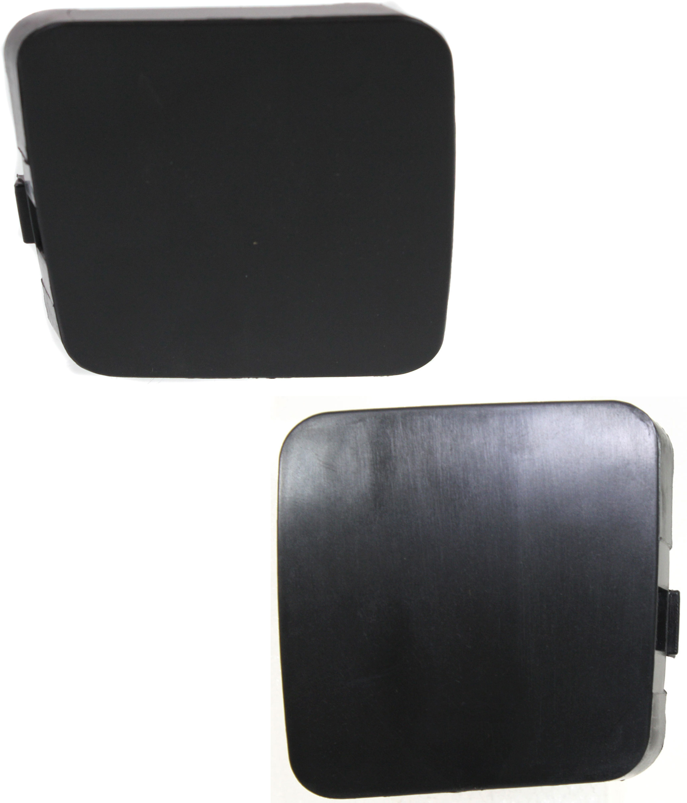 AM RAV4-09-12 FRONT BUMPER TOW HOOK COVER RH and LH Access Hole Cover Textured Limited Model SKU SET REPT014301 Partslink TO1029101 TO1029100 OEM 5328542928-5328642929