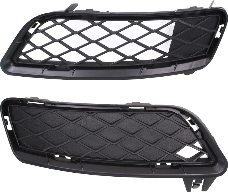 AM X3-11-14 FRONT BUMPER GRILLE RH and LH Outer w o M Package and Park Distance Control SKU SET REPT015503 Partslink BM1039144 BM1038144 OEM 51117249582-51117210469