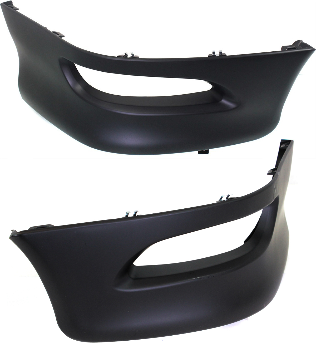 AM COROLLA 05-08 FRONT LOWER VALANCE RH AND LH Spoiler Primed SKU SET REPT017707 Partslink TO1093122 TO1093123 OEM 7608102030C0-7608302030C0