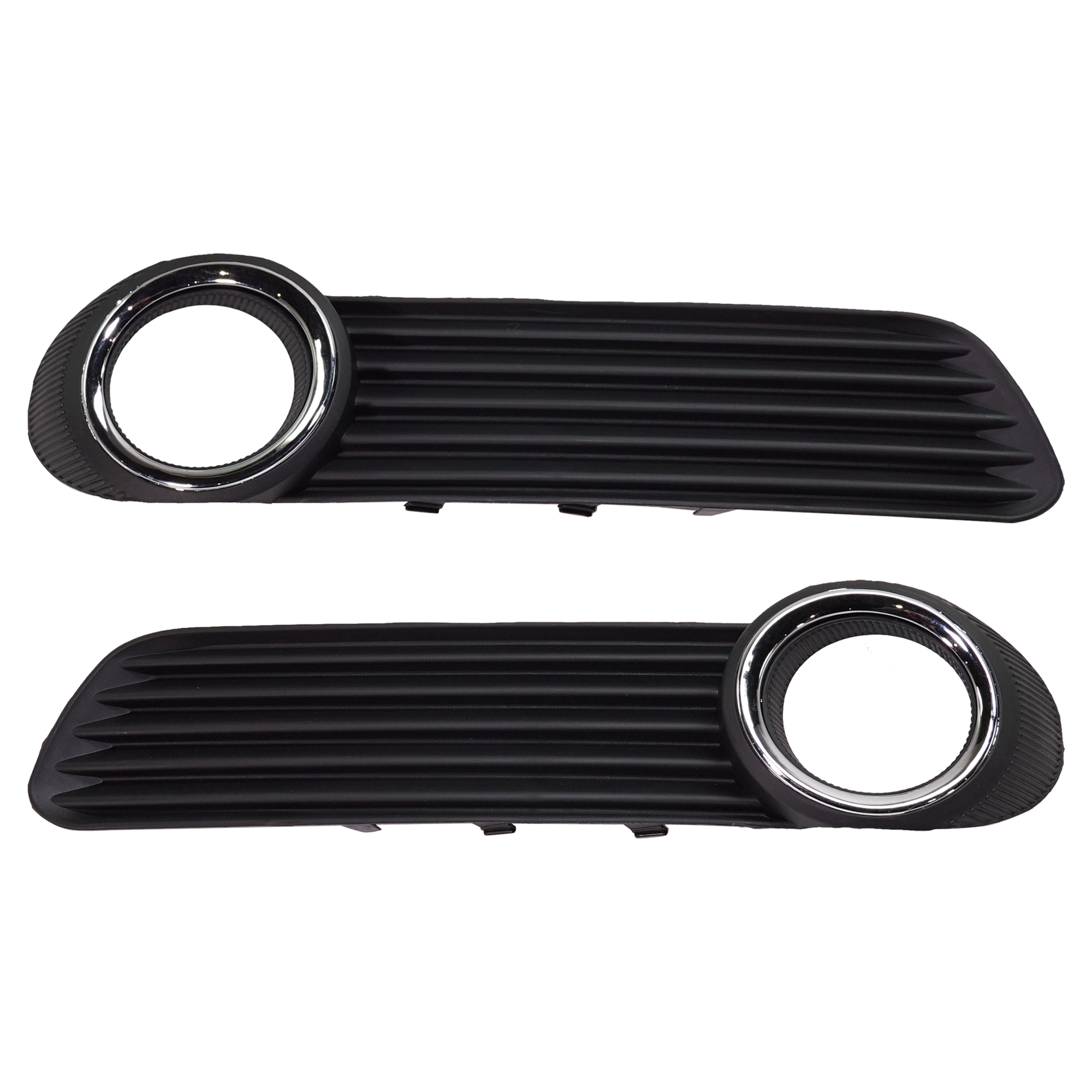 AM AVALON 08-08 FRONT FOG LAMP MOLDING RH AND LH Black w Chrome Molding 08-08 Limited Touring XLS Mdls SKU SET REPT018907 Partslink TO1039140 TO1038140 OEM 5203007020-5203007030-52040070