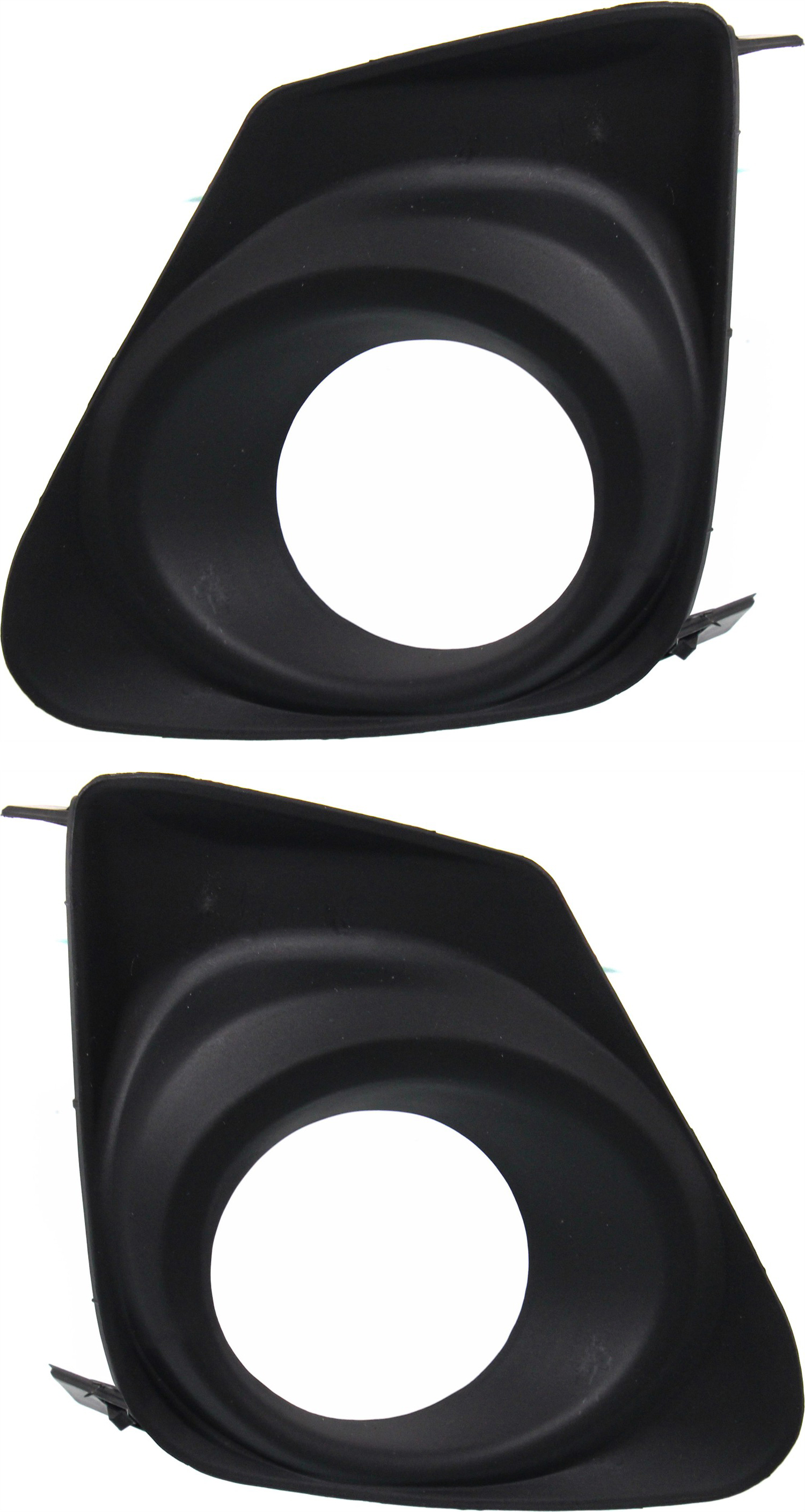 AM COROLLA 11-13 FRONT FOG LAMP MOLDING RH AND LH Textured Black SKU SET REPT018911 Partslink TO1039139 TO1038139 OEM 8148102210-8148202200