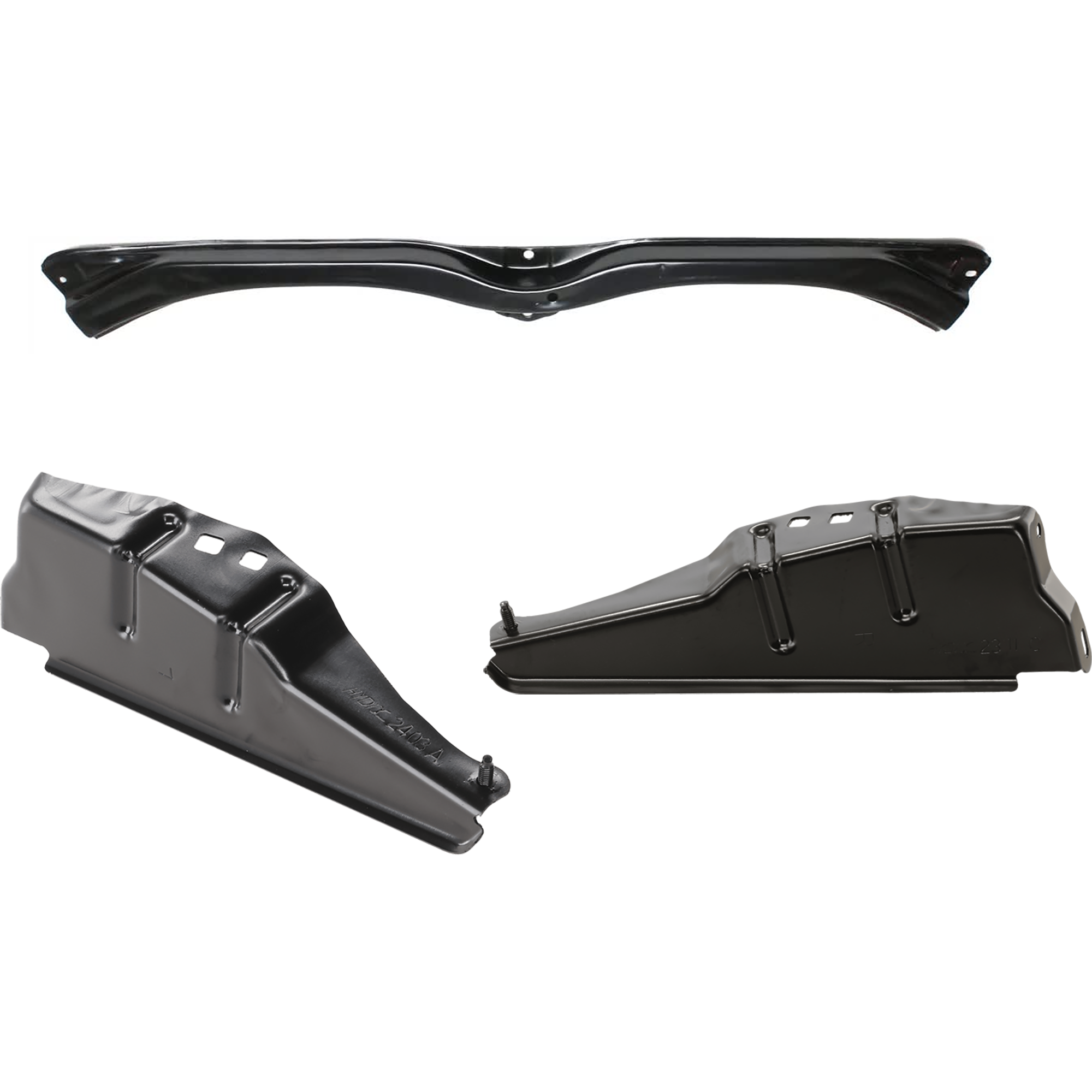 AM TACOMA 12-15 FRONT BUMPER BRACKET RH AND LH Center SKU SET REPT019503 Partslink TO1041102 TO1042121 TO1043121 OEM 5252104050-5327304030-53274040