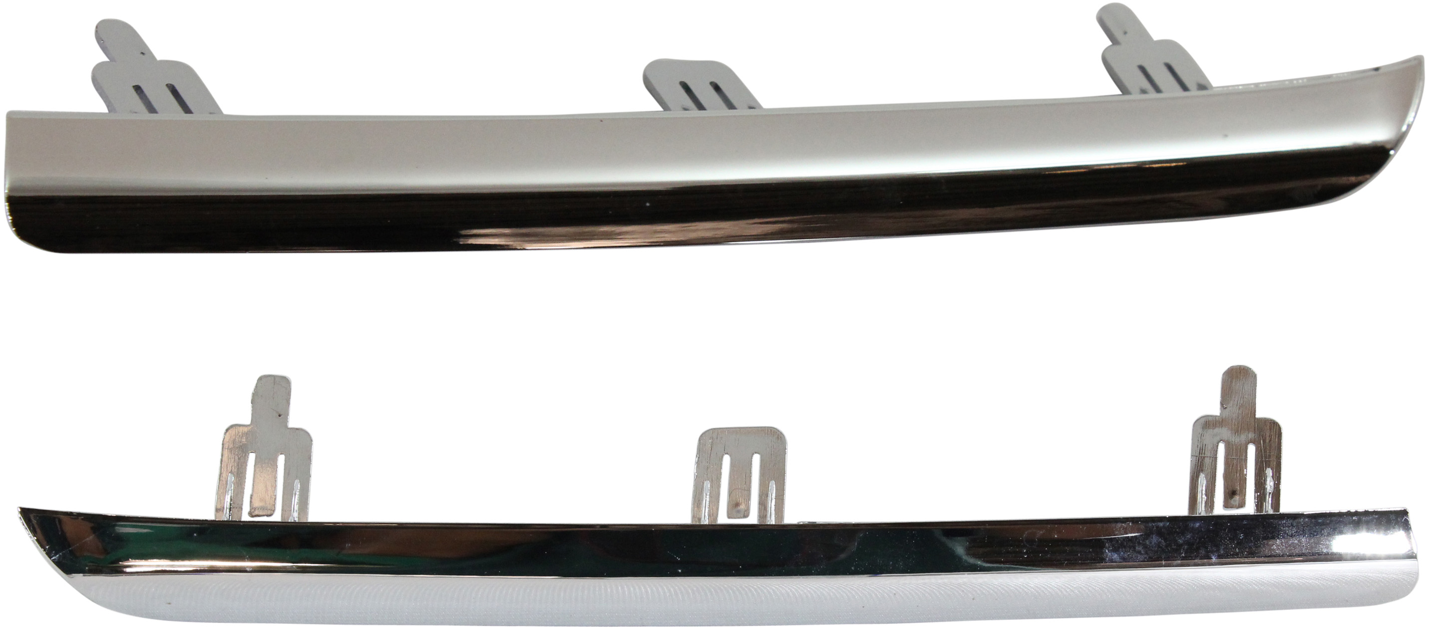AM RAV4-09-12 GRILLE MOLDING RH AND LH Upper Chrome Limited Model SKU SET REPT071101 Partslink TO1213107 TO1212107 OEM 5312542040-5312642030