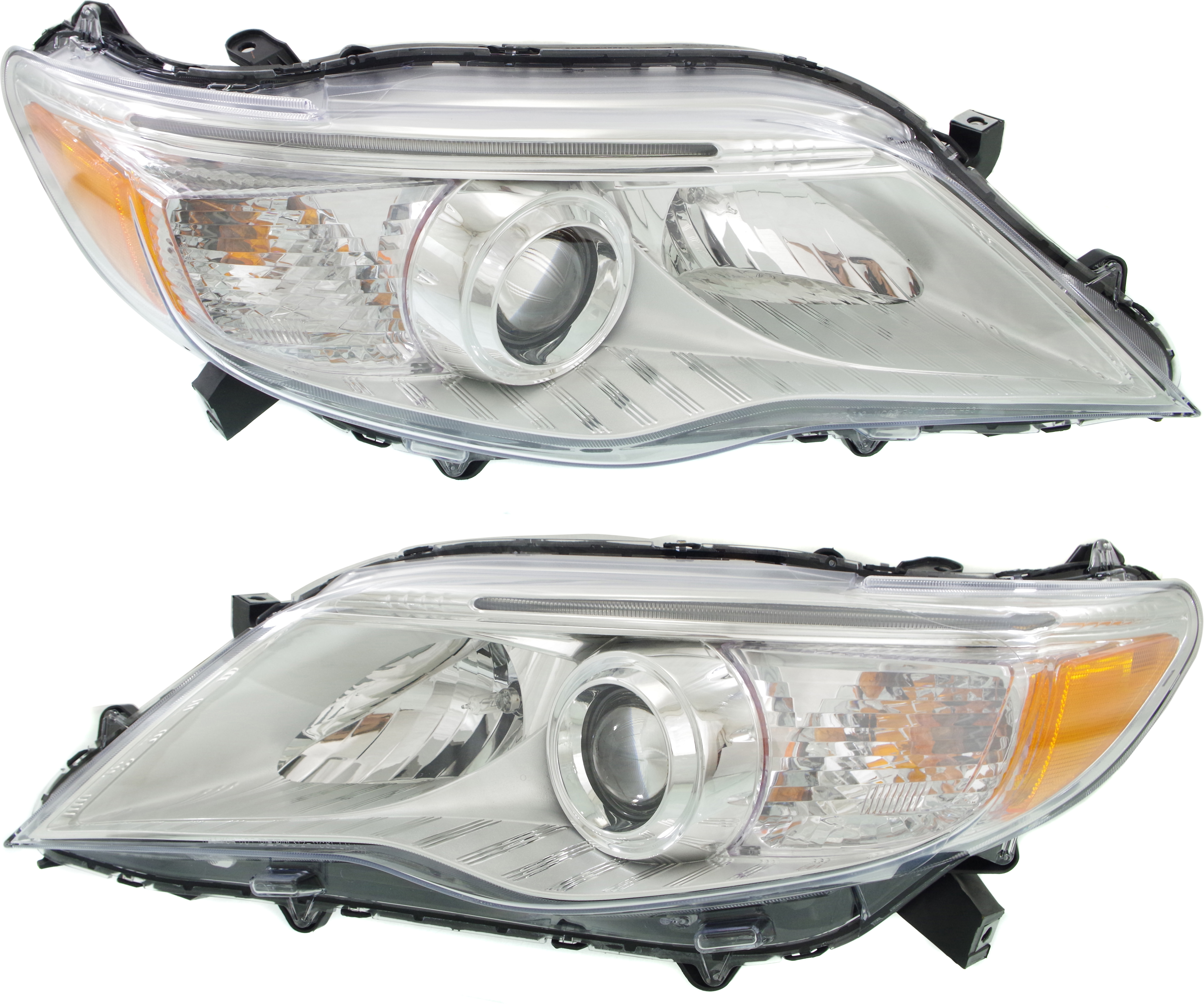 AM AVALON 11-12 HEAD LAMP RH AND LH Assembly Halogen Base XLS Models CAPA SKU SET REPT100159Q Partslink TO2503210C TO2502210C OEM 8111007110-8115007110